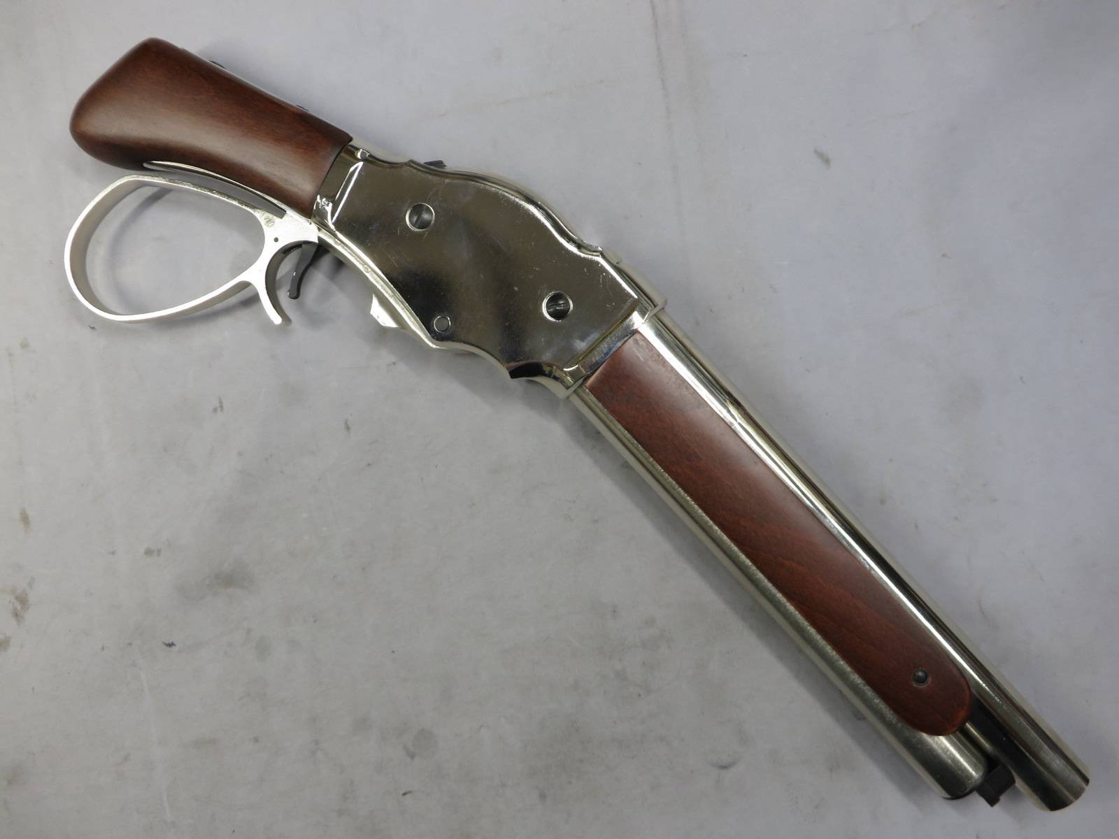 【GoldenEagle】ウィンチェスター M1887 ソードオフ コンパクトワイドレバー SV/RW  ライブカート式 ガス・ショットガン