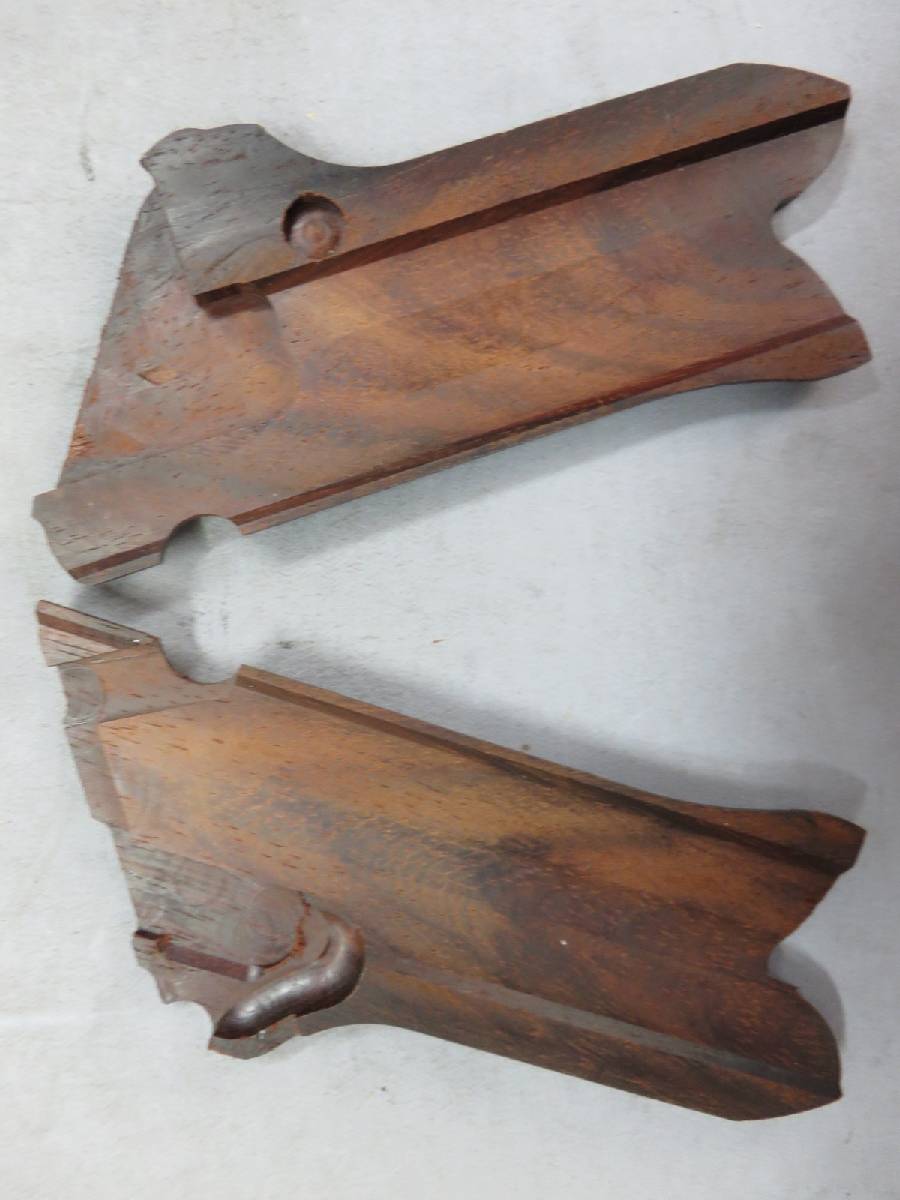 【タナカ】ルガーP08 ウォールナット チェッカーグリップ