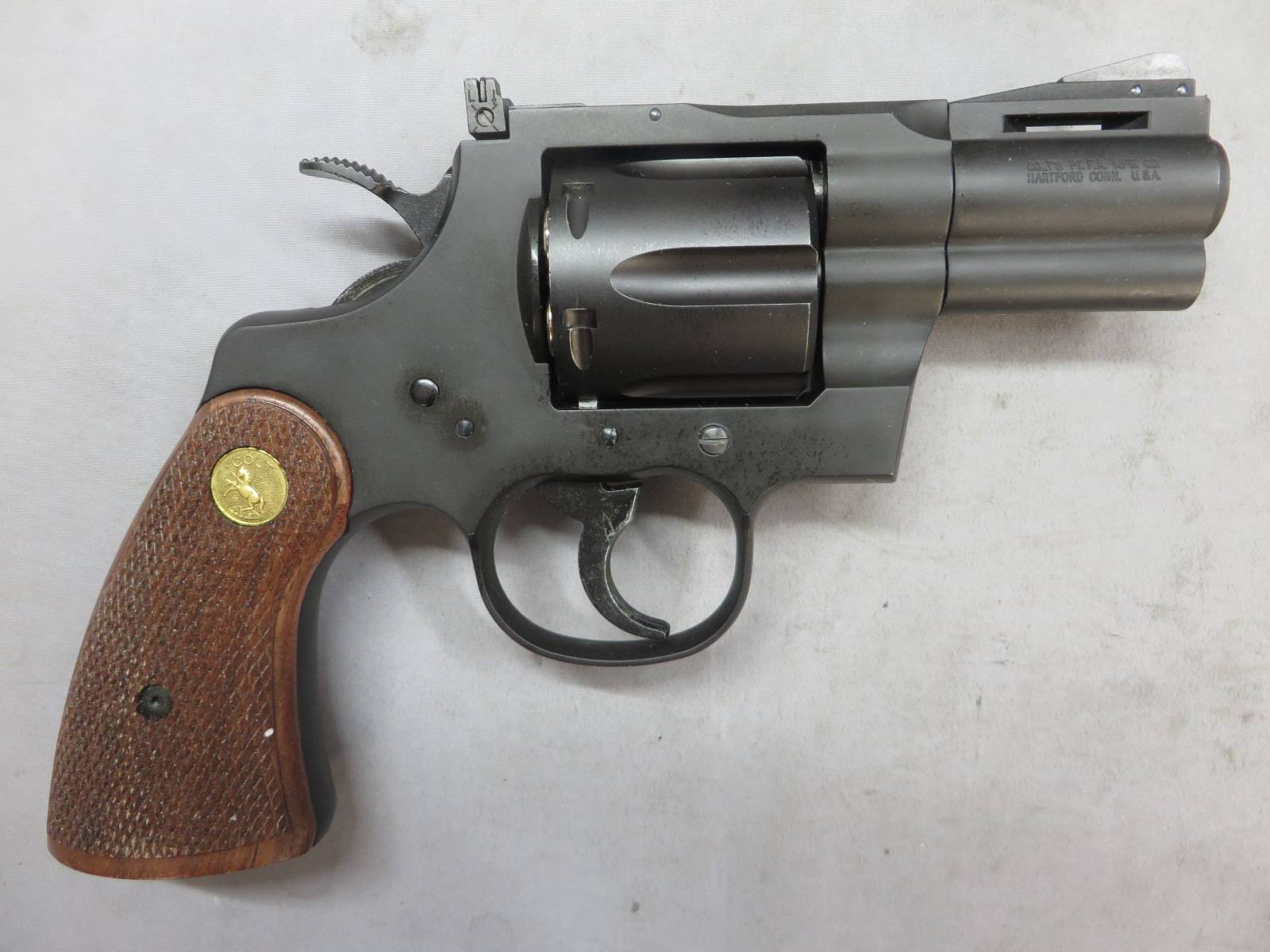【タナカ】コルトパイソン.357mag 2.5in R-Model HW・木製グリップ