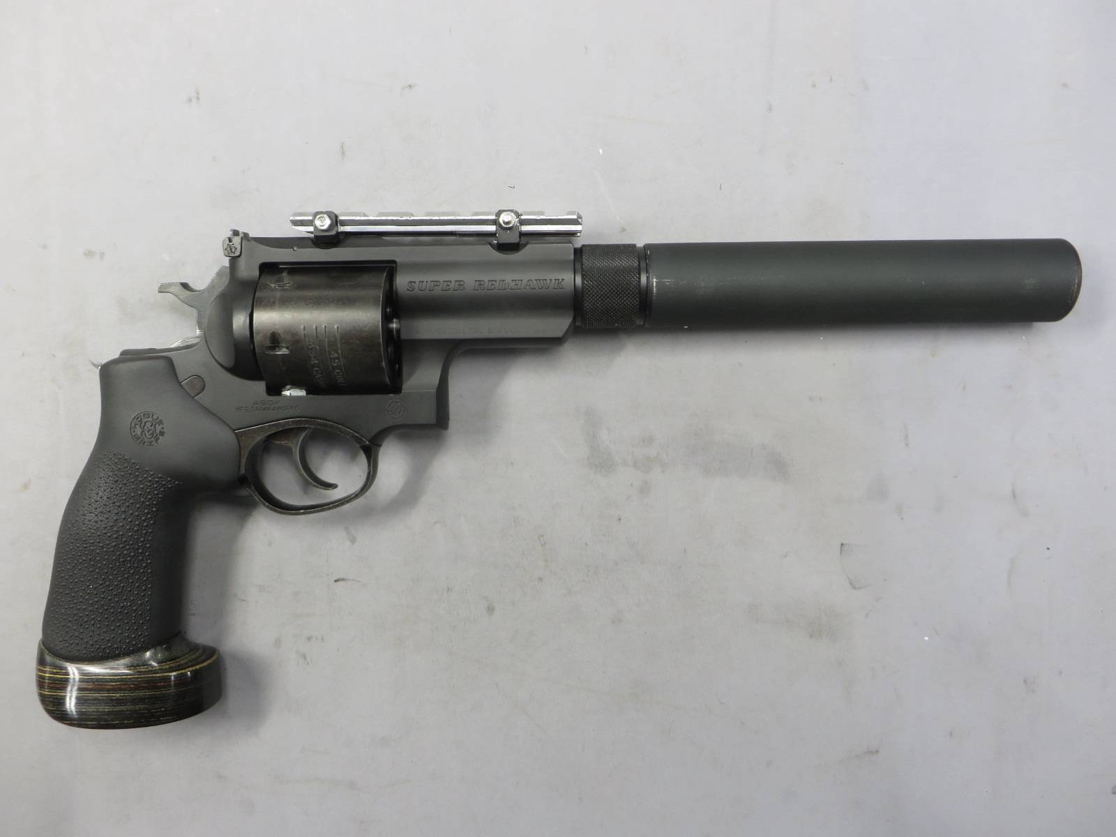 【タナカ】ルガー スーパーレッドホーク 454カスール サイレンサー他 カスタム