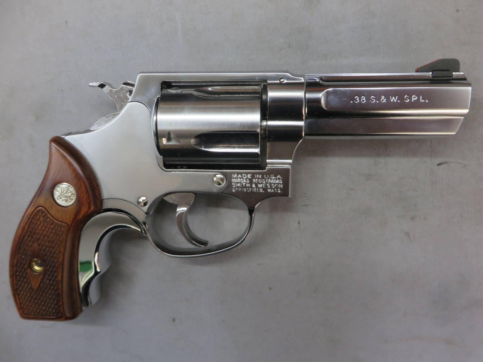 【タナカ】S&W M60 PC（パフォーマンスセンター）3in ステンレス Ver.2・アルタモント 木製グリップ