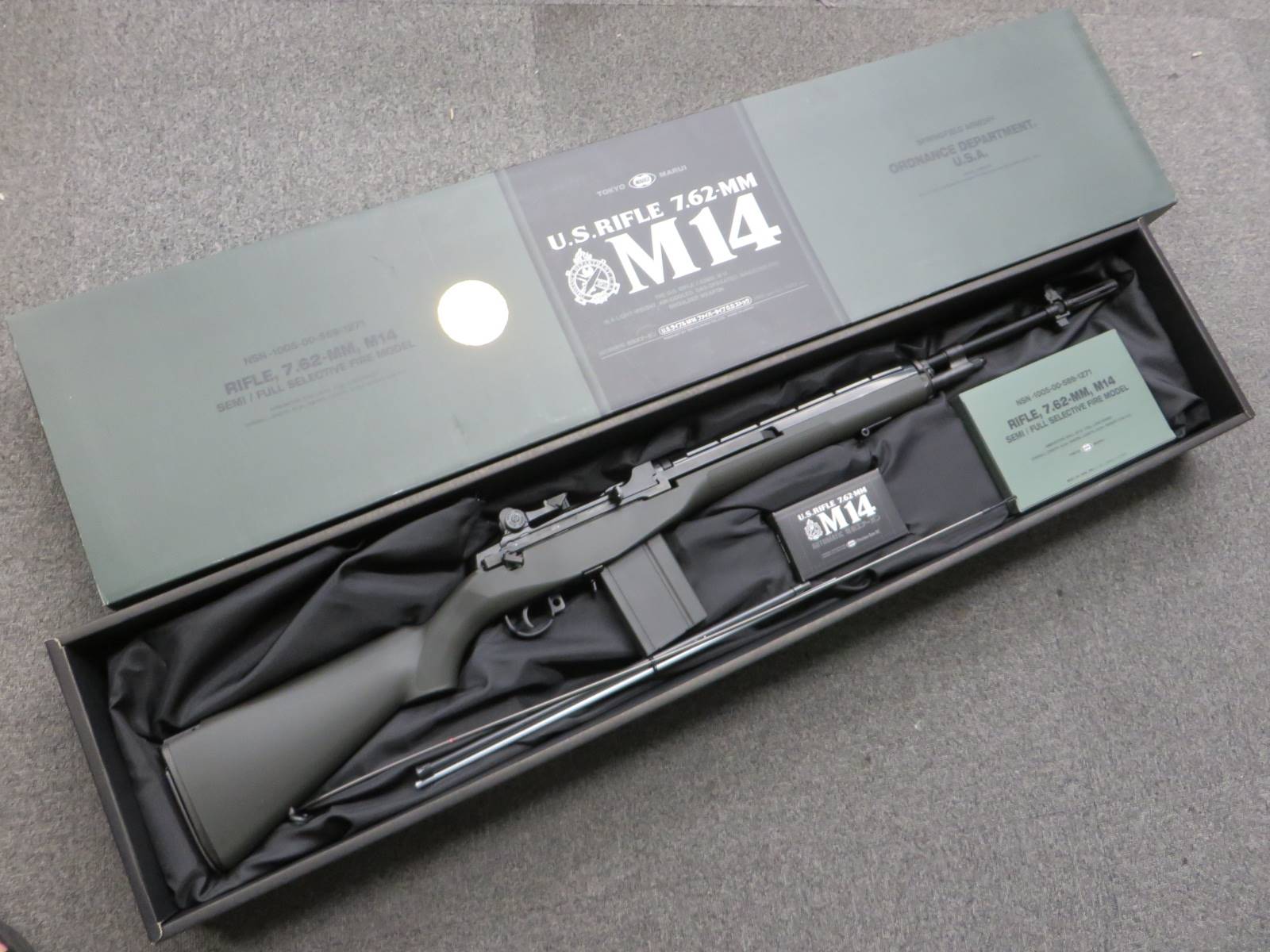 【東京マルイ】U.S.ライフル　M14 ファイバータイプストック　/ マウント