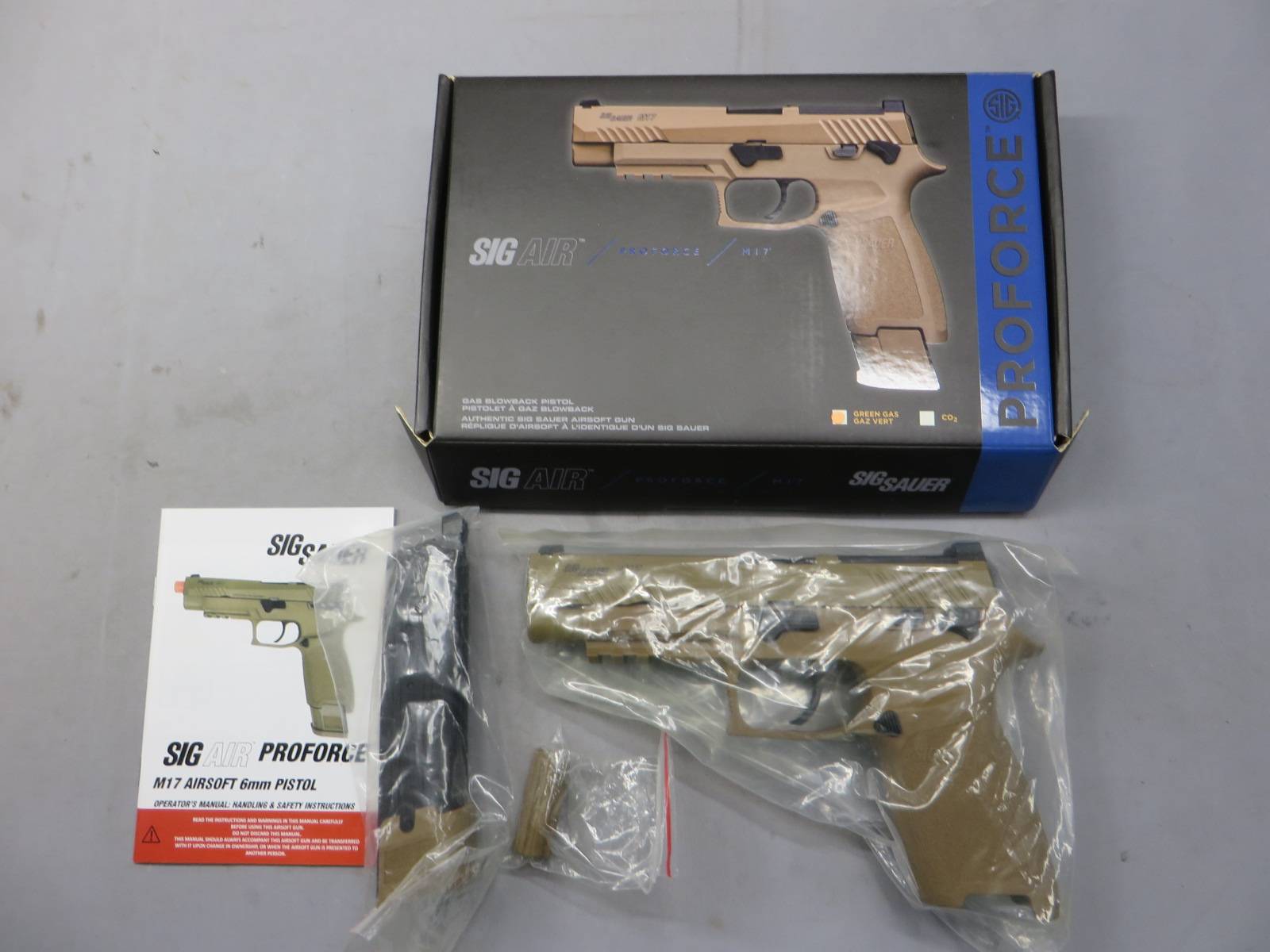 【SIG AIR・VFC】P320-M17 PROFORCE メタルスライド・ SIG SAUER アメリカ陸軍最新型制式採用拳銃