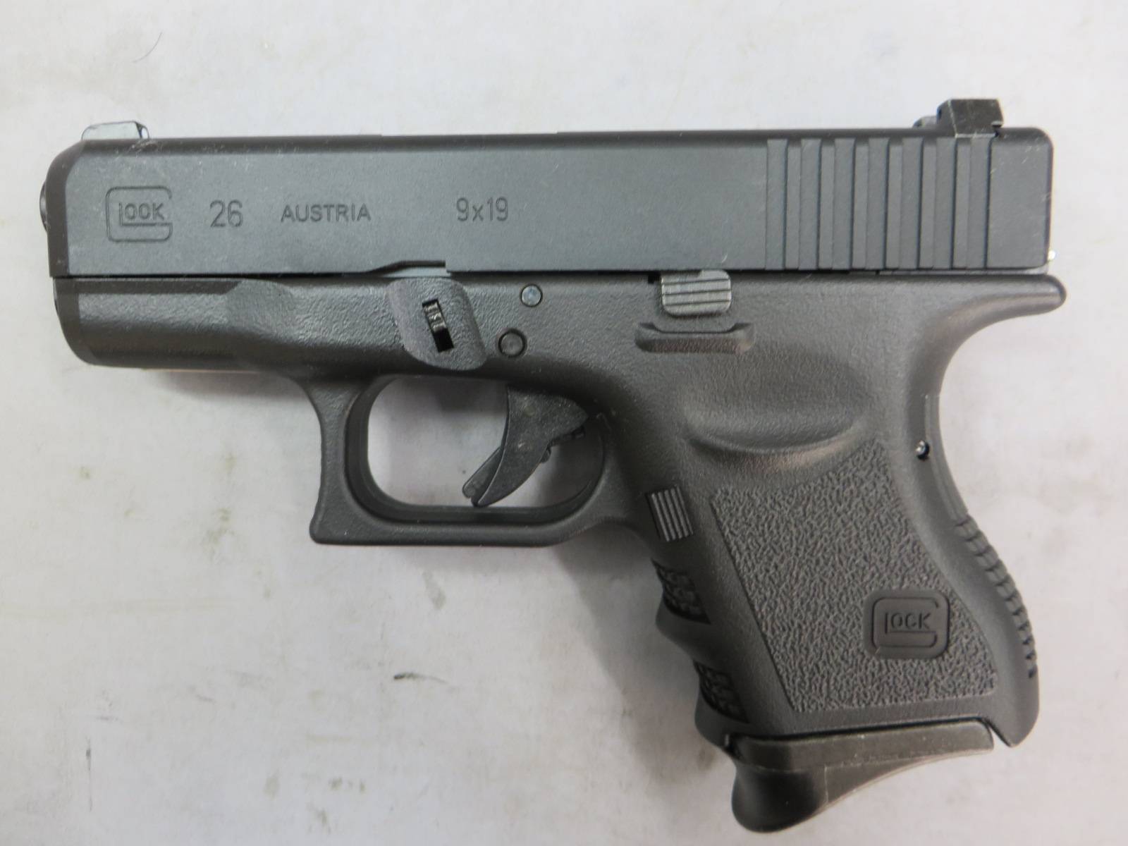 【東京マルイ】グロック26 Guarder メタルスライド・リアル刻印フレーム・G26 Glock26