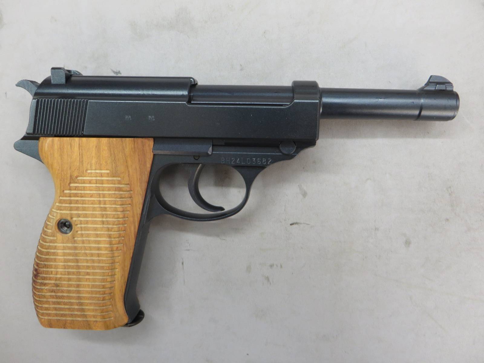【マルゼン】ワルサーP38 モリブデンブルー・キャロムショットカスタム