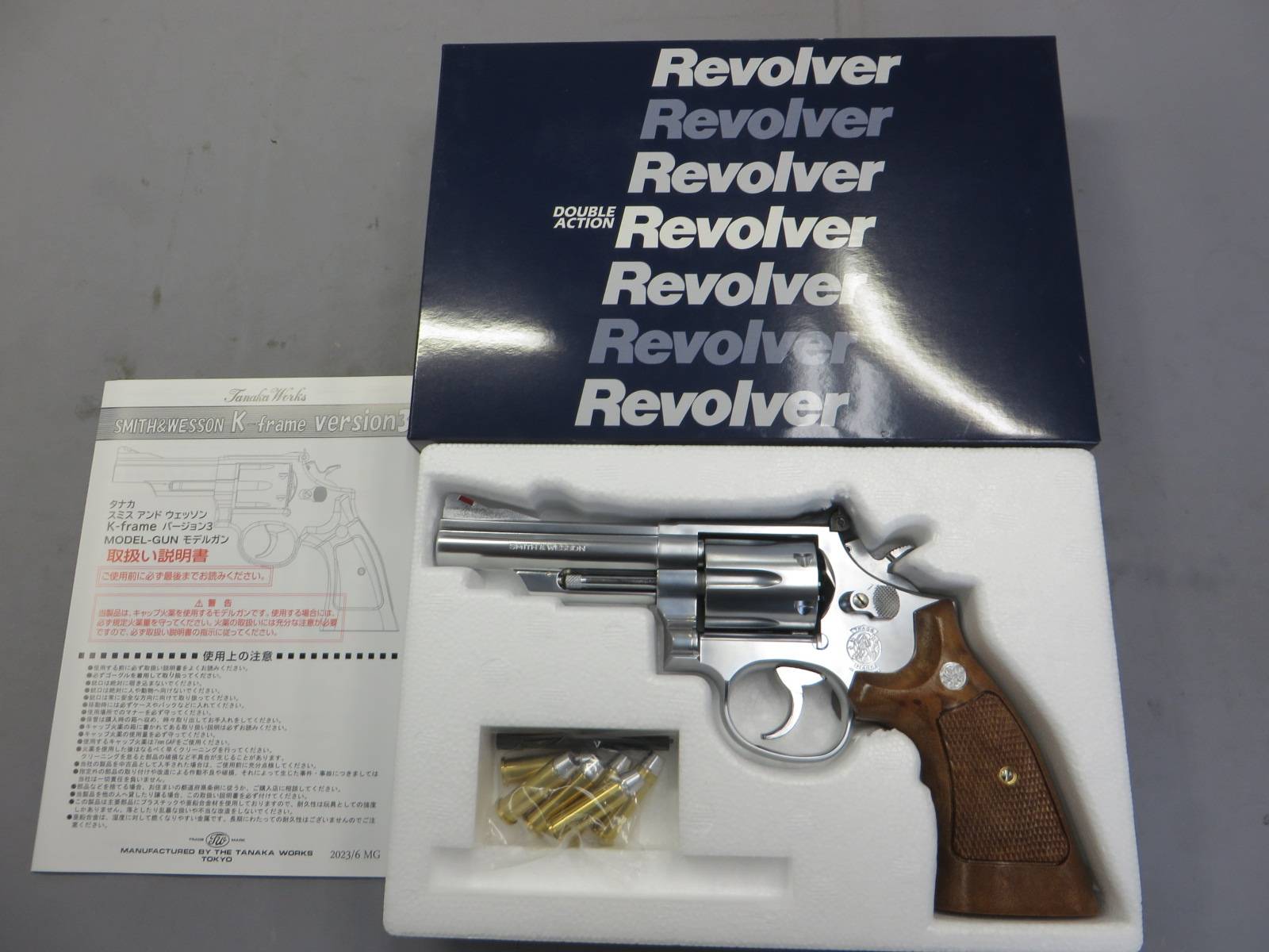 【タナカ】S&W M66 コンバットマグナム 4in Ver.3   モデルガン