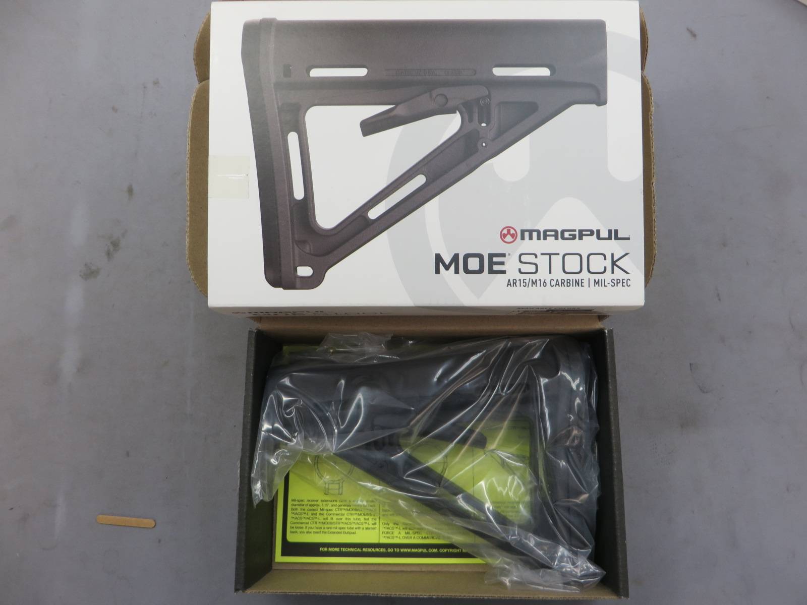 【MAGPUL】MOE ストック　AR15/M16 MIL-SPEC