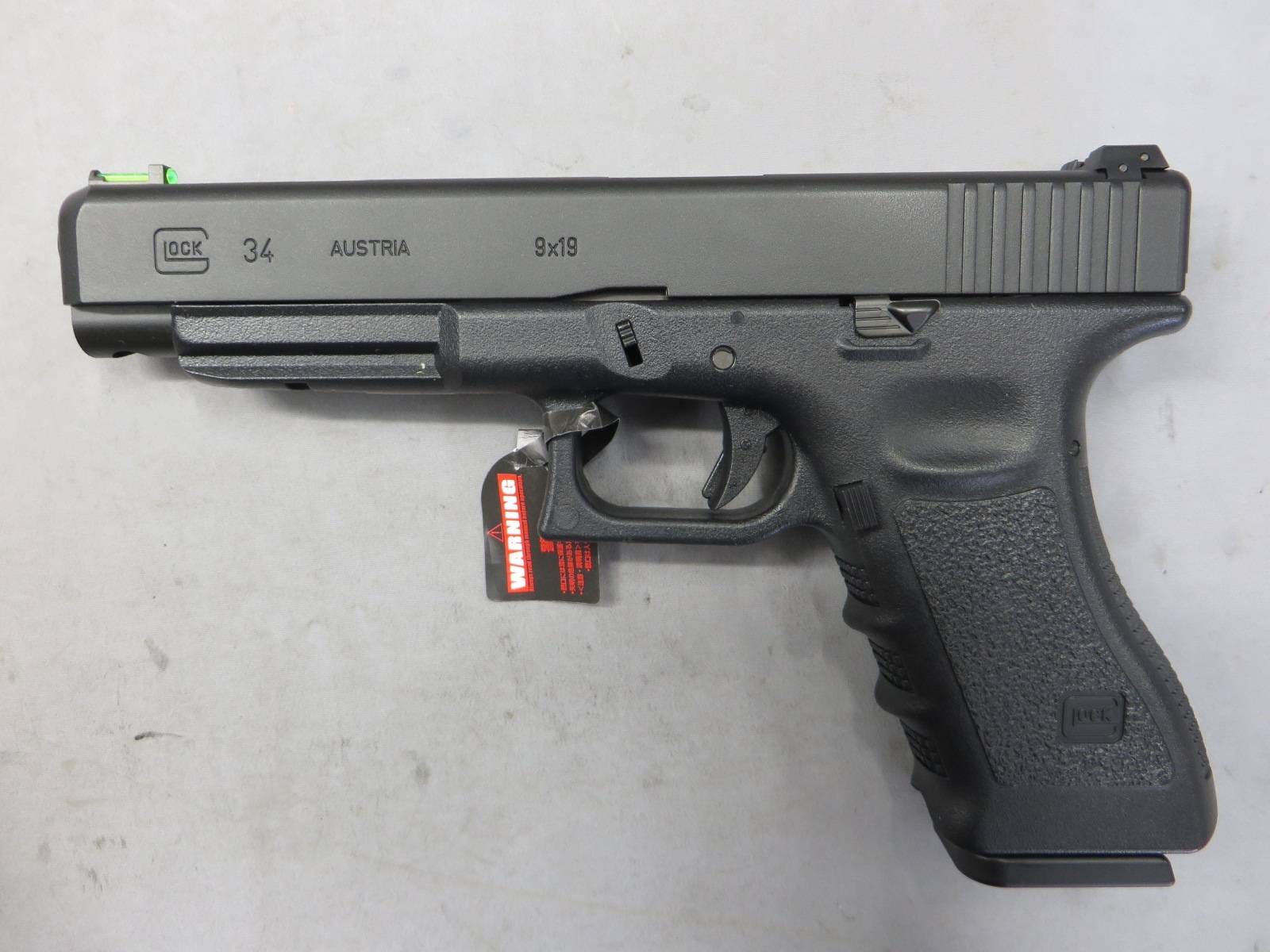 【東京マルイ】グロック34 3rdジェネレーション・フラッシュFサイト（グリーン） G34 Glock34