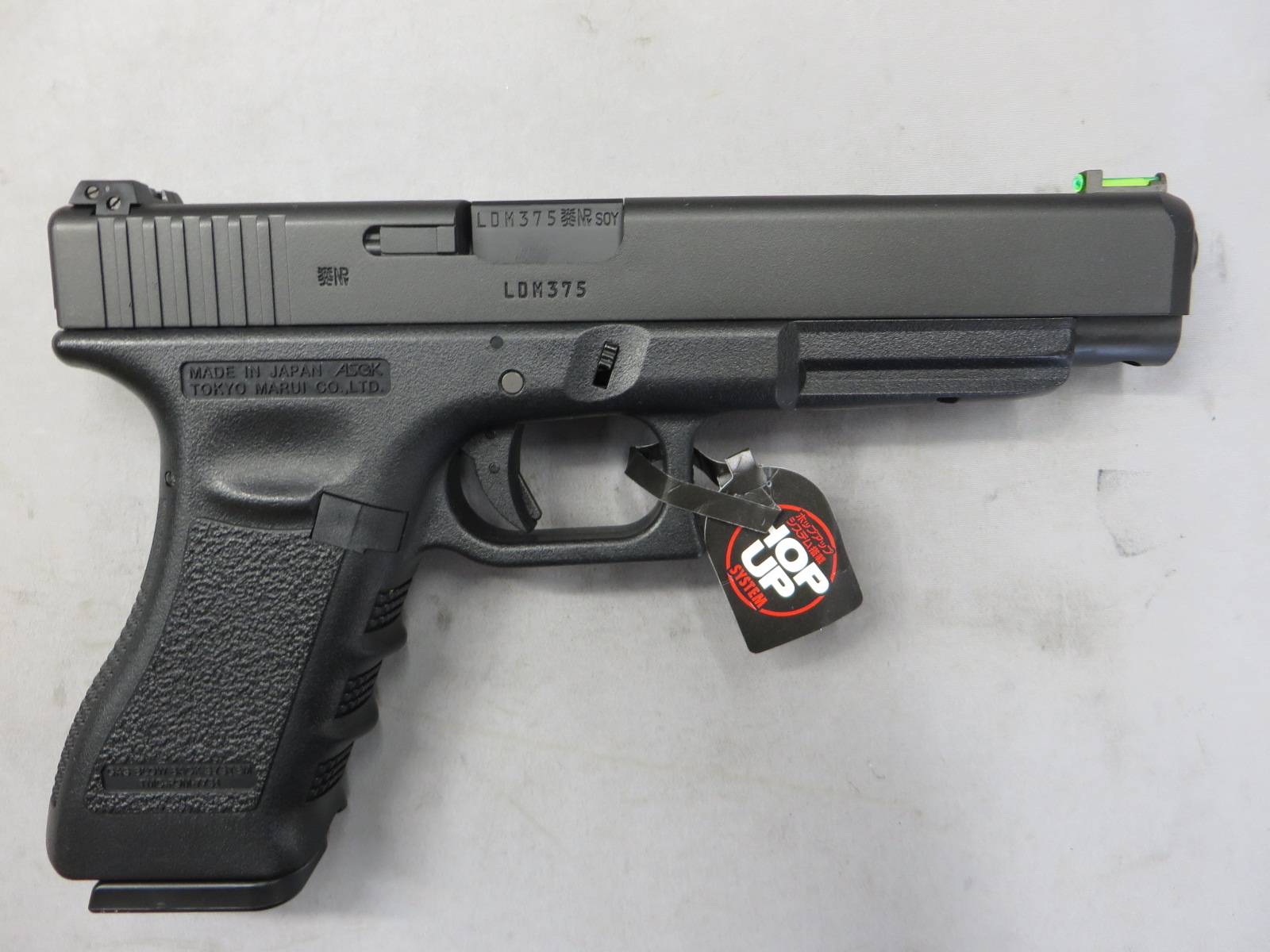 【東京マルイ】グロック34 3rdジェネレーション・フラッシュFサイト（グリーン） G34 Glock34
