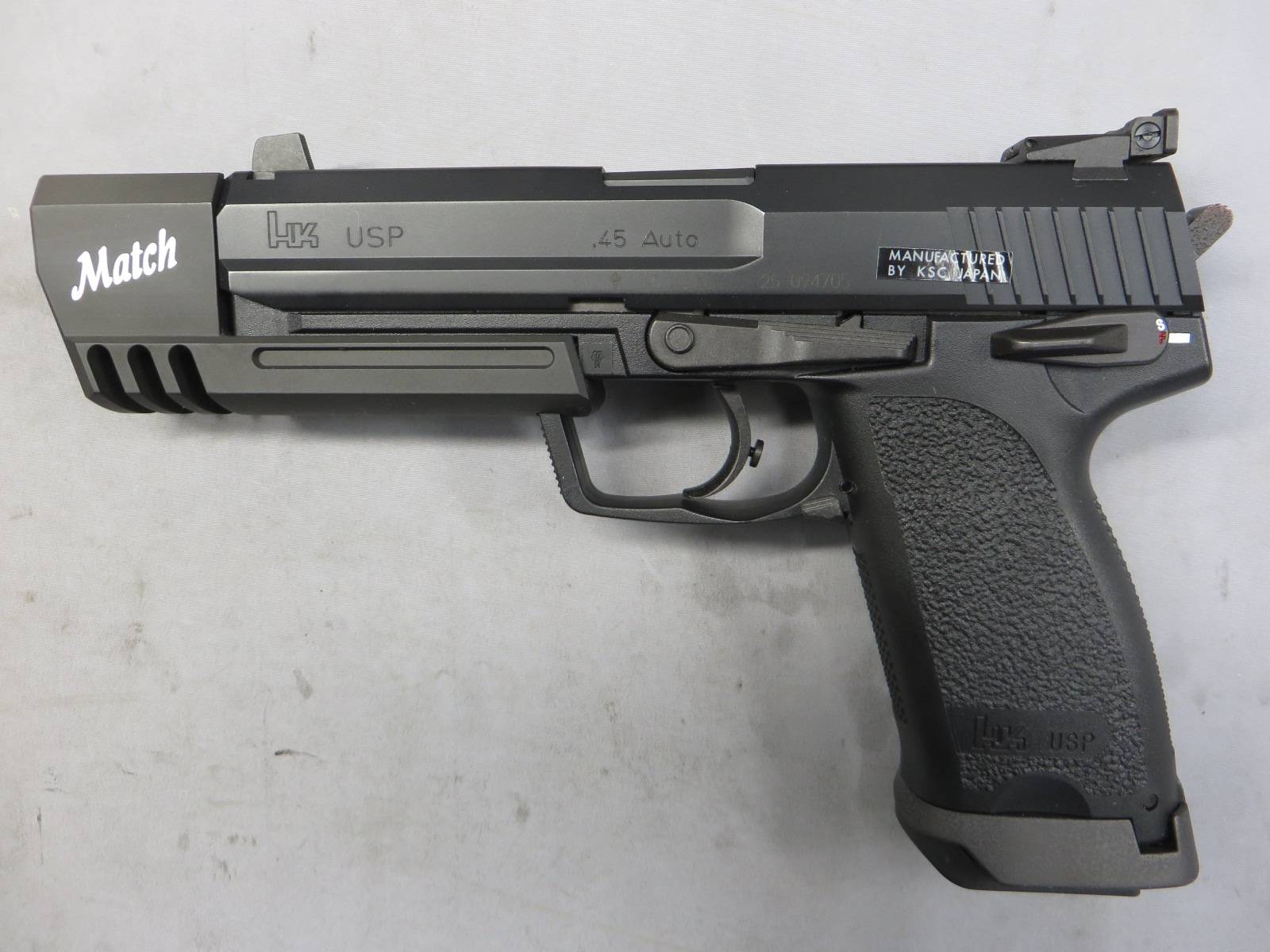 【KSC】H&K USP.45 Match マッチ SYSTEM7 ガス・ブローバック