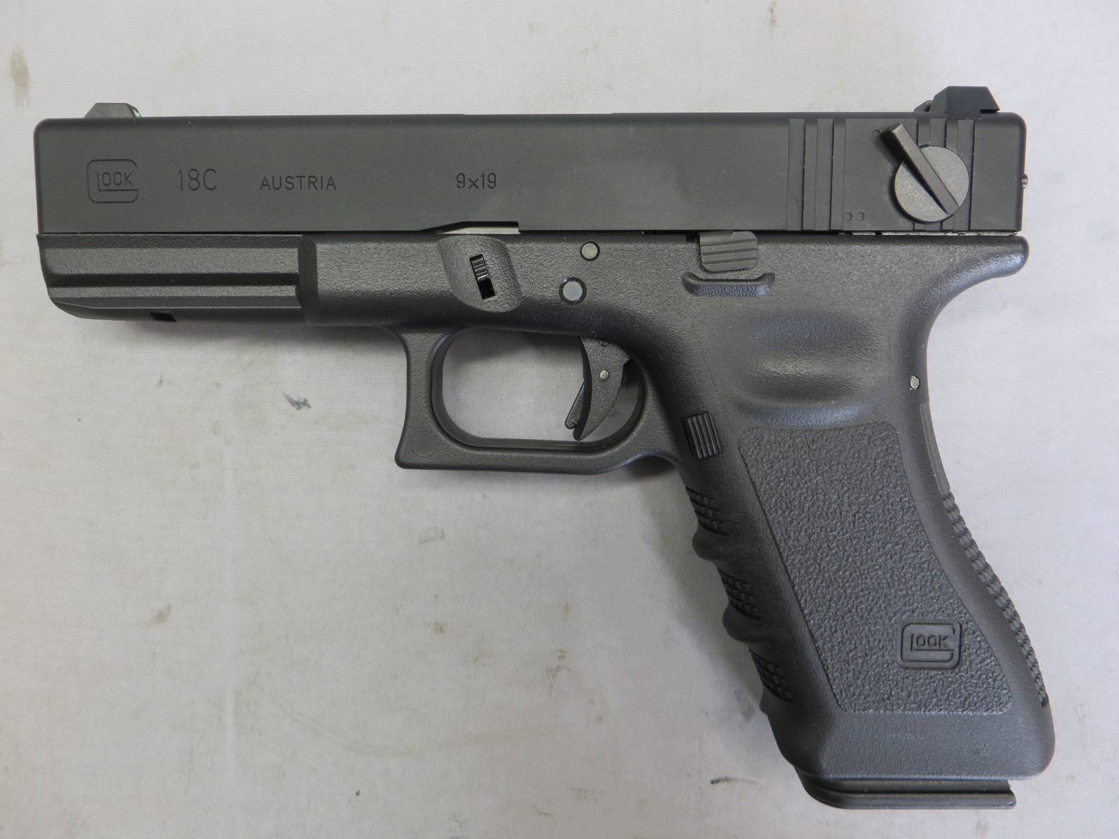 【東京マルイ】グロック18C・・デトネーター カスタムスライド・リアル刻印フレーム他 カスタム   G18C