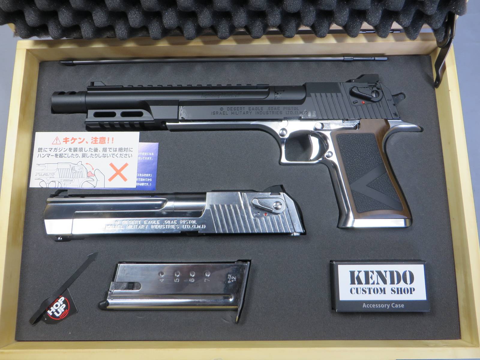 【東京マルイ】ライトニングホーク .50AE 10インチ マグナポートカスタム