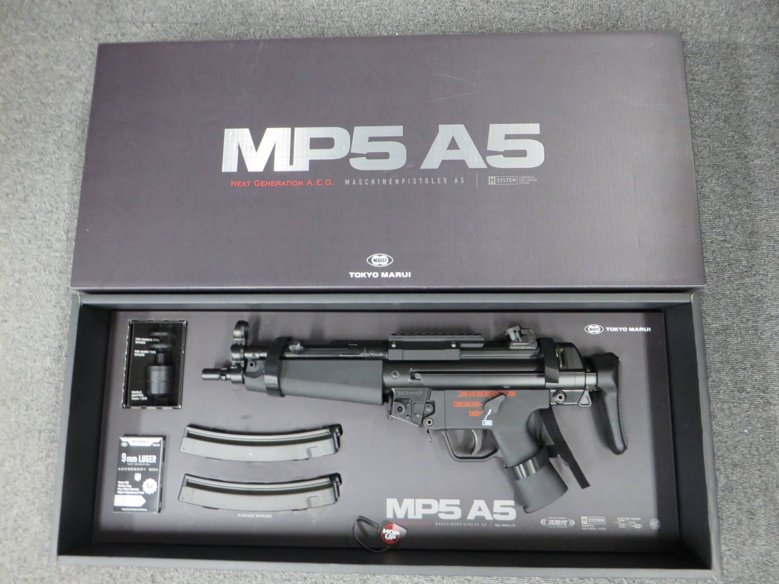 【東京マルイ】MP5A5・マウント・スペアマガジン 次世代電動ガン　
