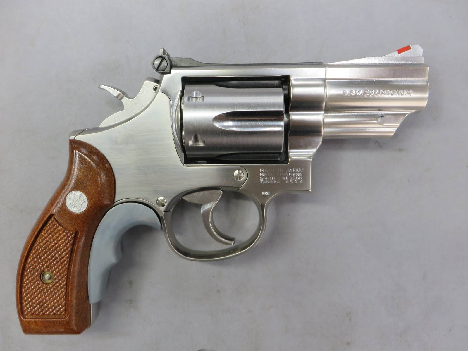 【タナカ】S&W M66 2.5in ステンレス ジュピターフィニッシュ