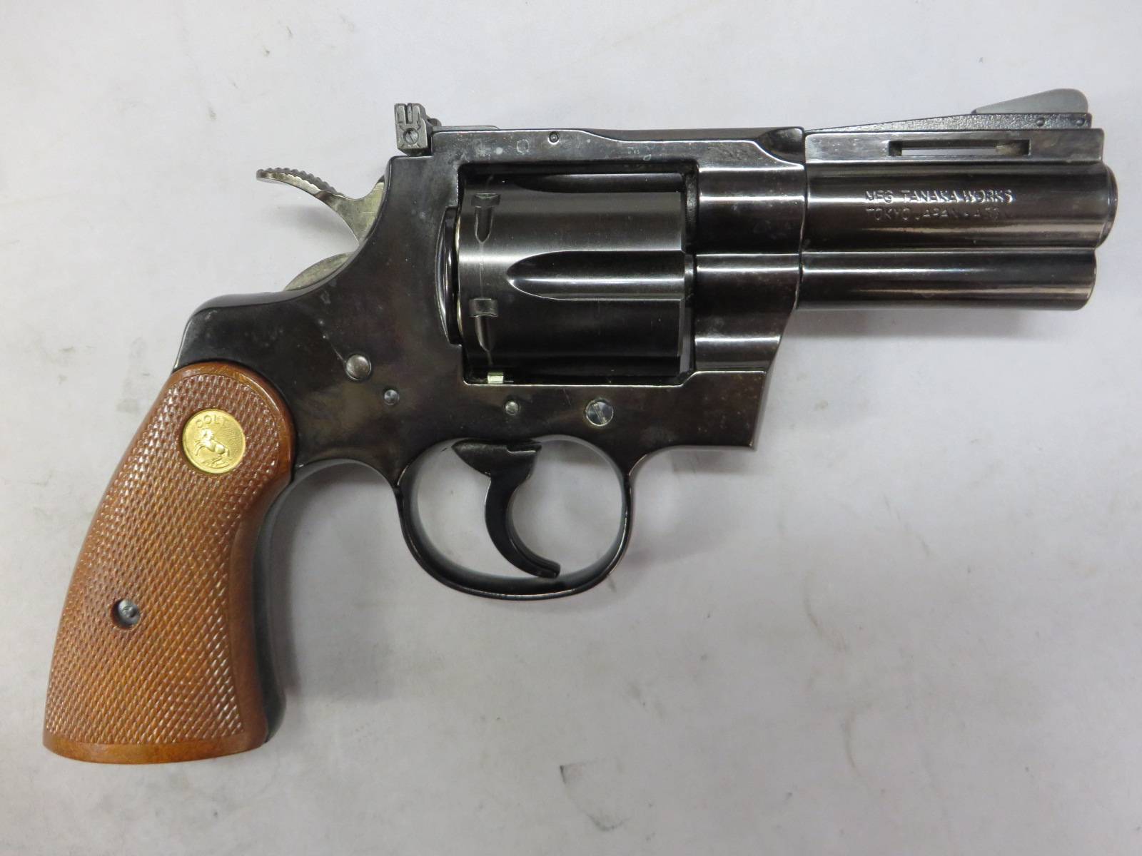 【タナカ】コルトパイソン.357mag 3インチ スチールジュピターフィニッシュ