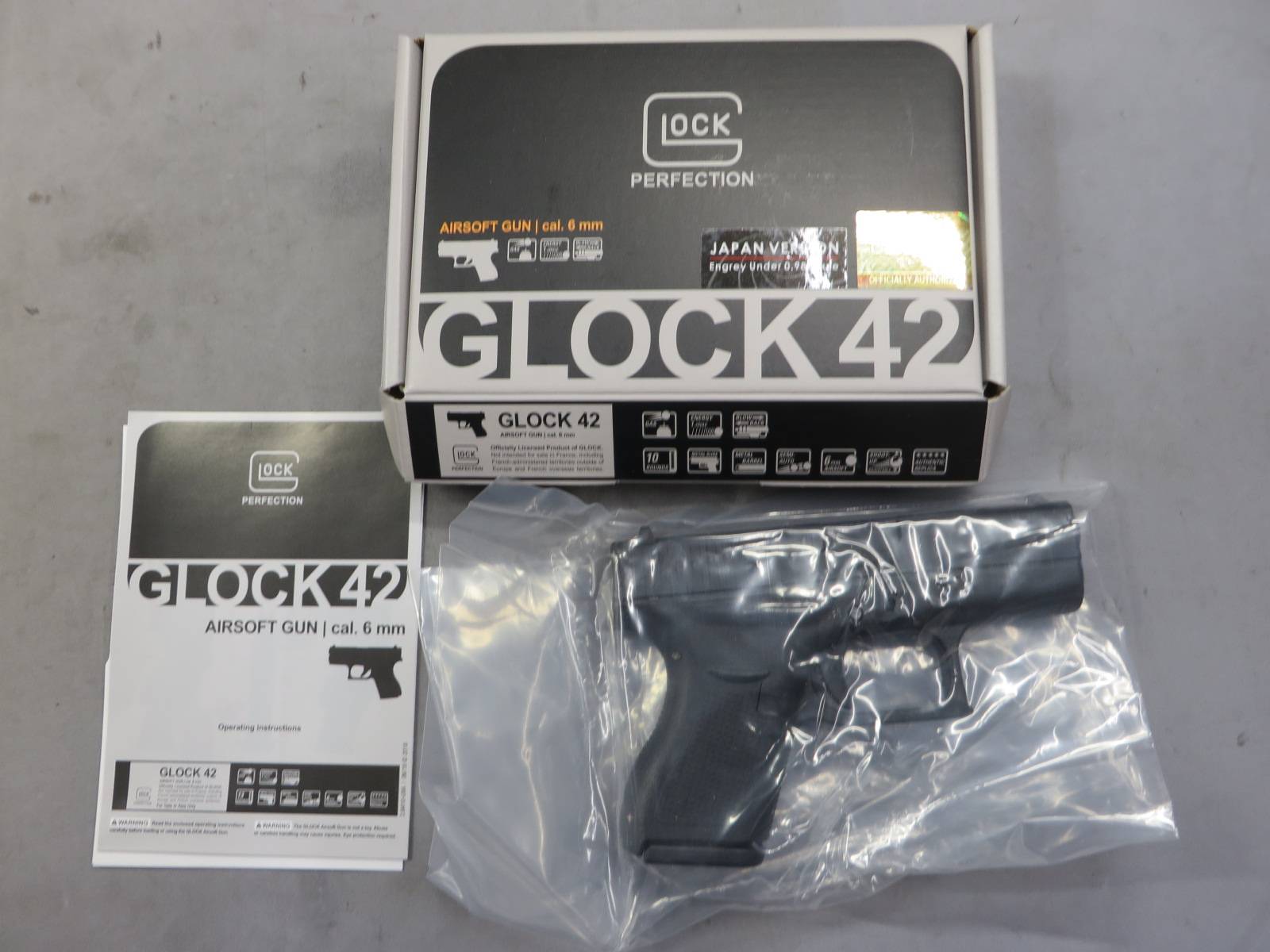 【UMAREX】グロック42 メタルスライド　G42 Glock42