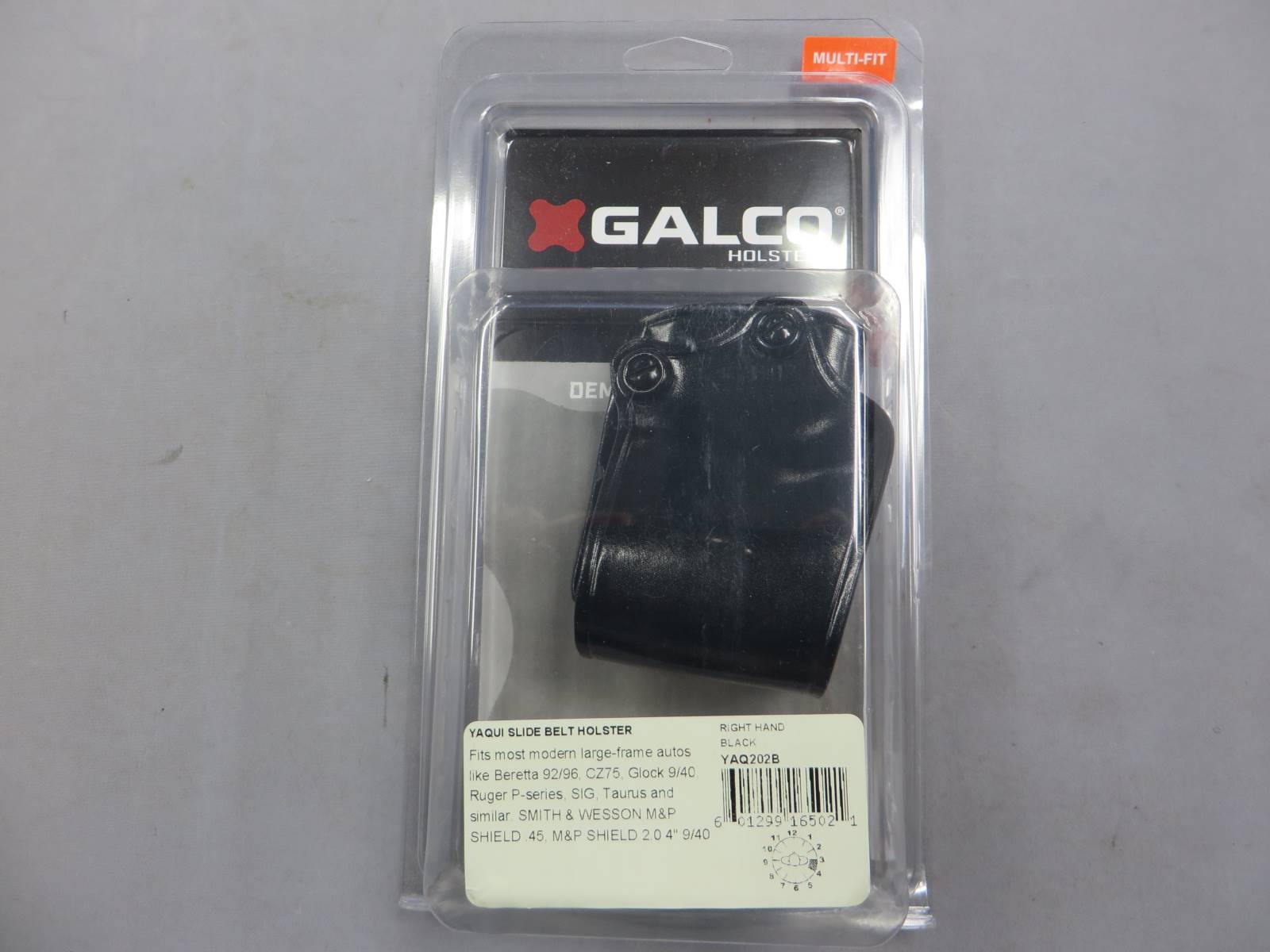 【GALCO】ヤキスライド ベルト ホルスター |  ベレッタM92・CZ75・S&W M&他 対応