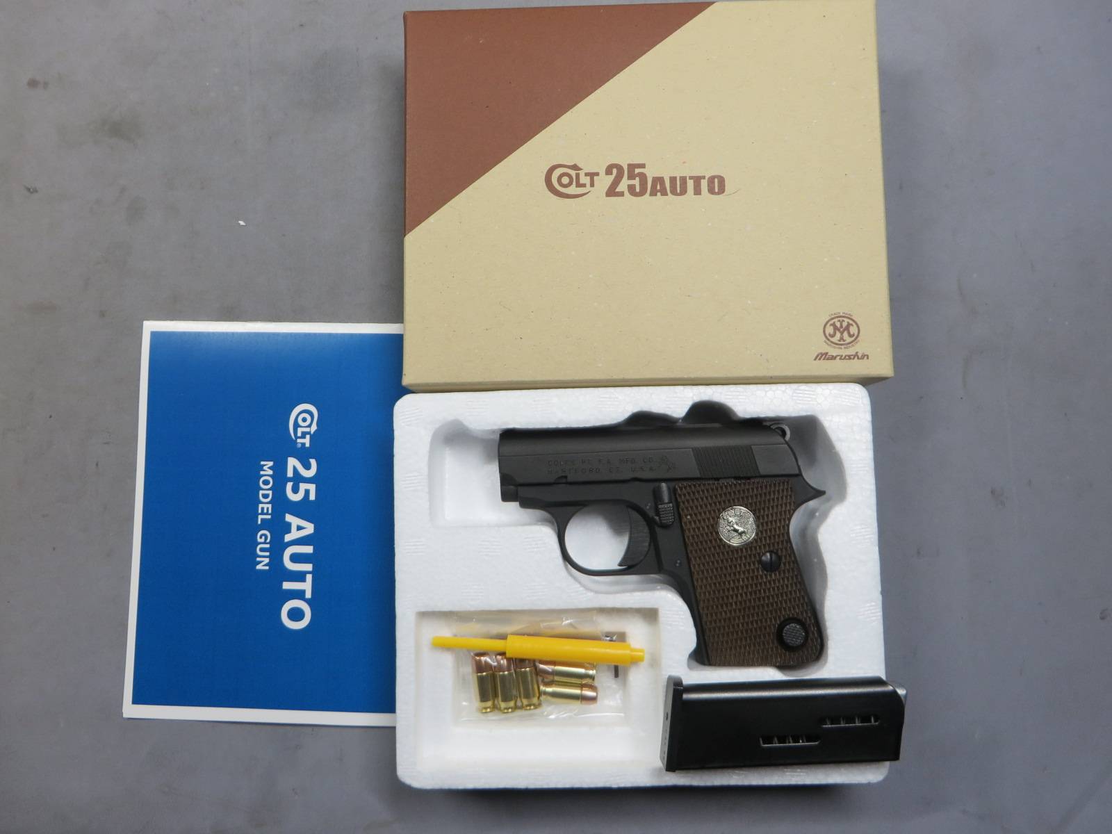 【マルシン】 コルト 25AUTO ブラック HW モデルガン