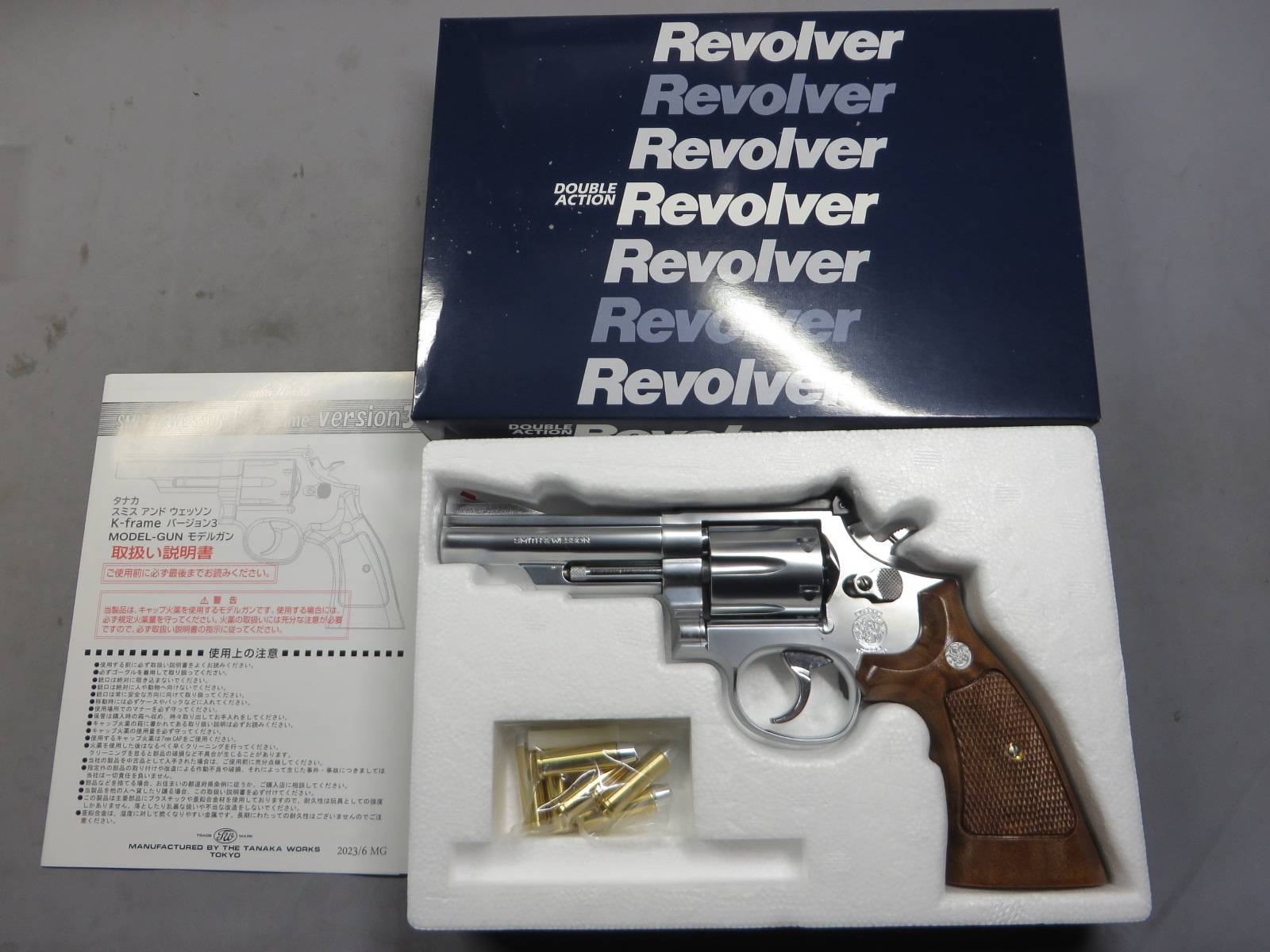 【タナカ】S&W M66 コンバットマグナム 4in Ver.3   モデルガン