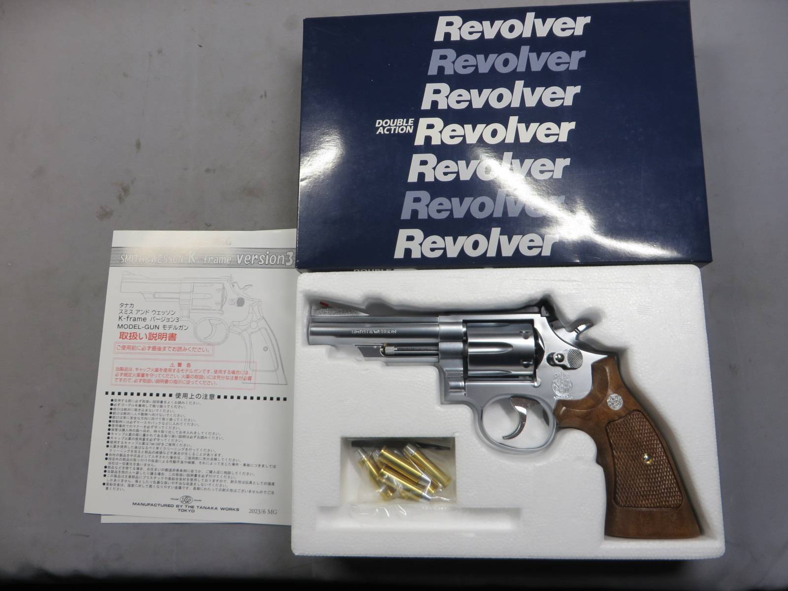 【タナカ】S&W M66 コンバットマグナム 4in Ver.3   モデルガン