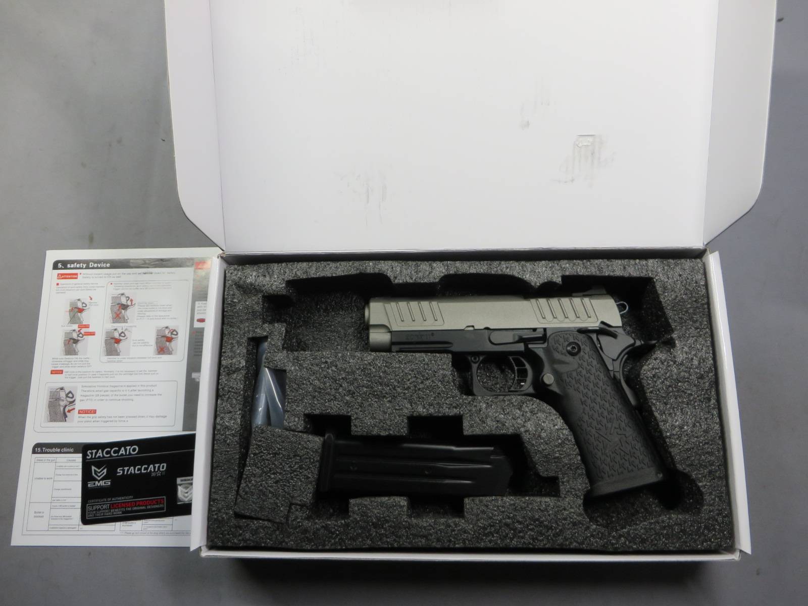 【ArmyArmament】STACCATO C2 H152セラコート塗装（オルガエアソフト）・メタルスライド