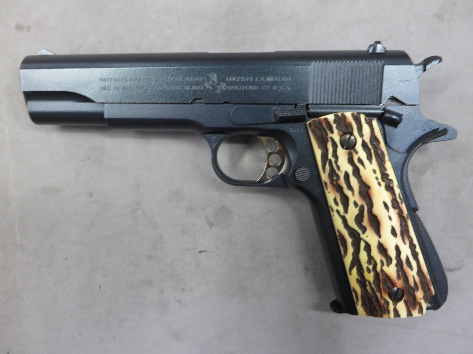 【東京マルイ・キャロムショット】M1911A1コルトガバメント メタルブルー カスタム・他 カスタム