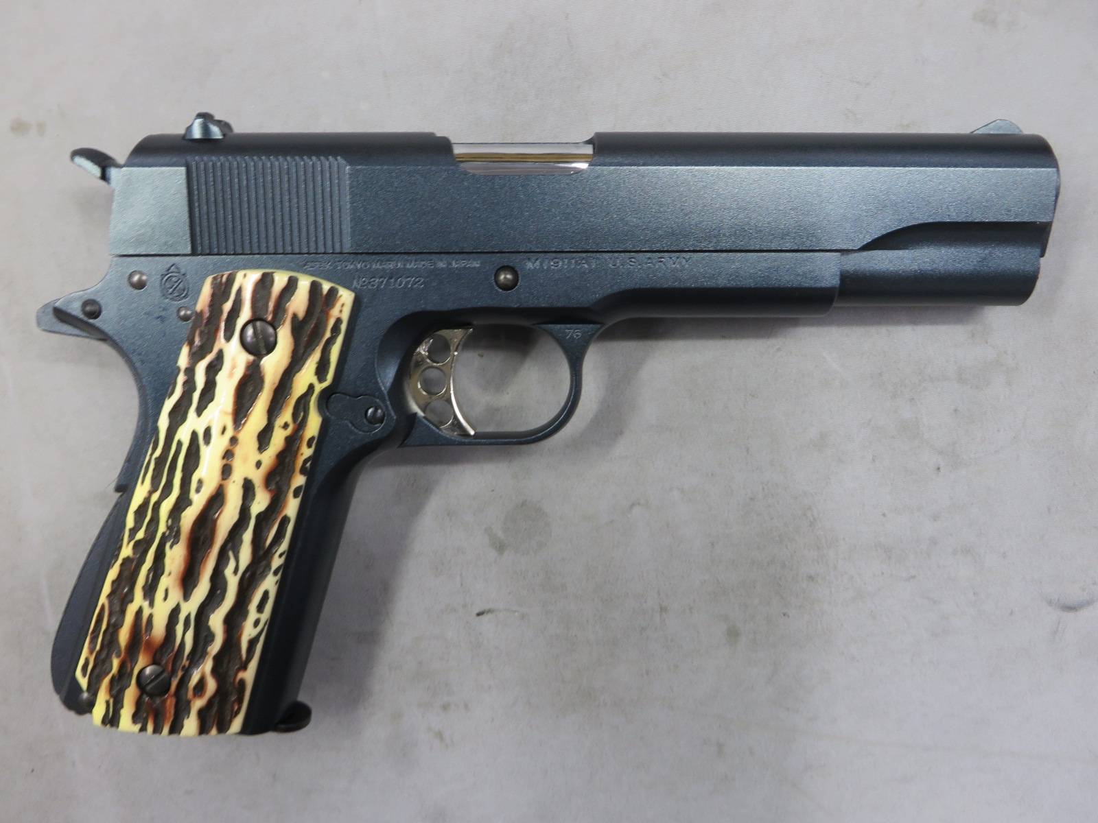 【東京マルイ・キャロムショット】M1911A1コルトガバメント メタルブルー カスタム・他 カスタム