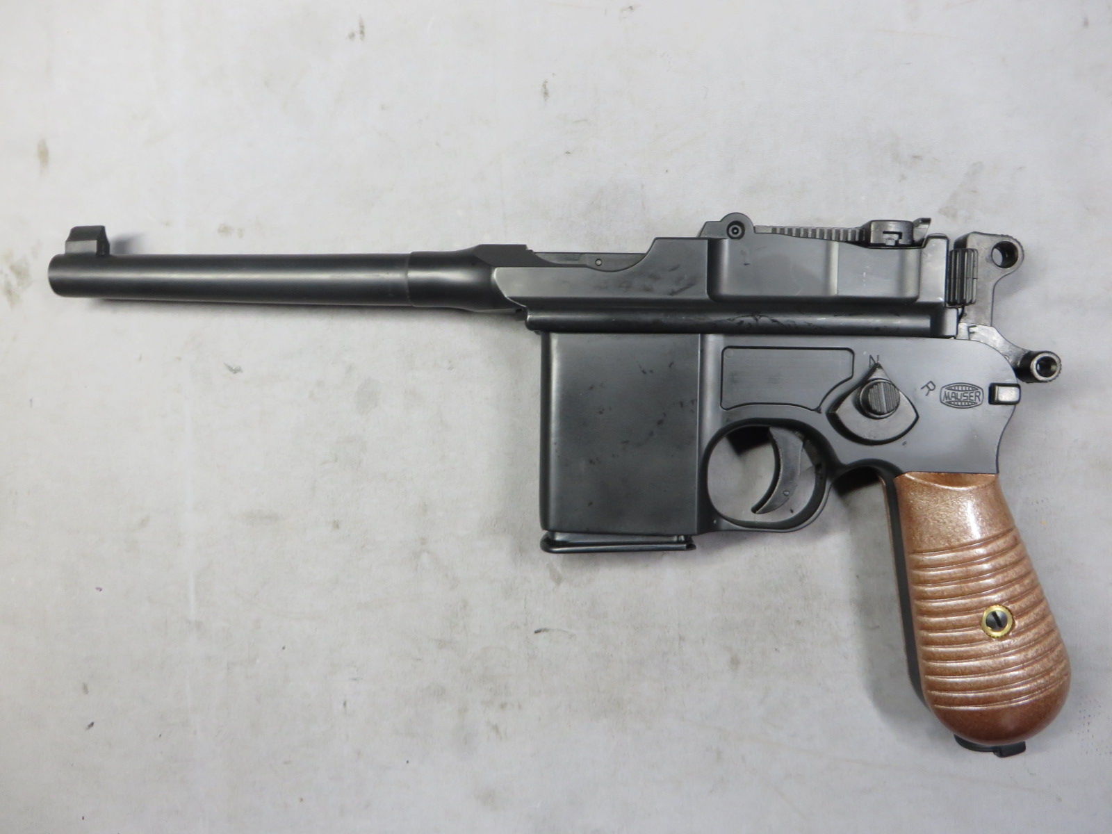 【マルシン】モーゼル M712  マットブラック ABS PF ブローバック モデルガン