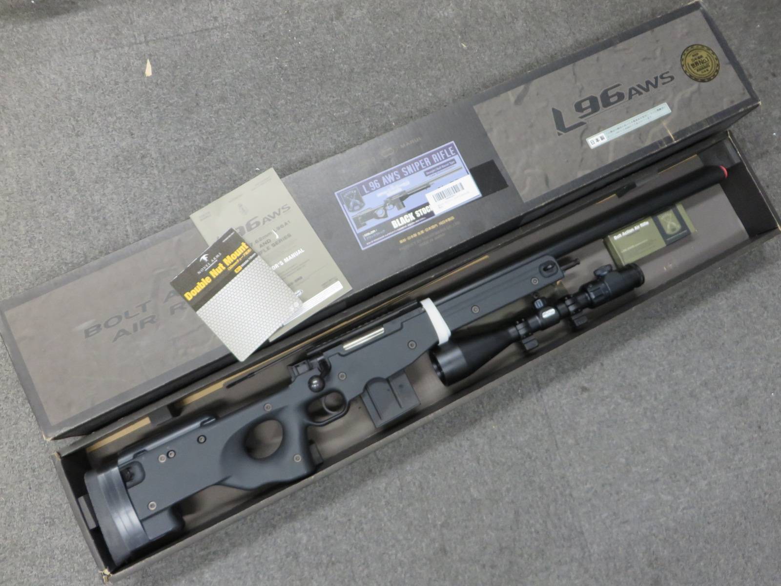【東京マルイ】L96AWS ブラックストック・スコープ