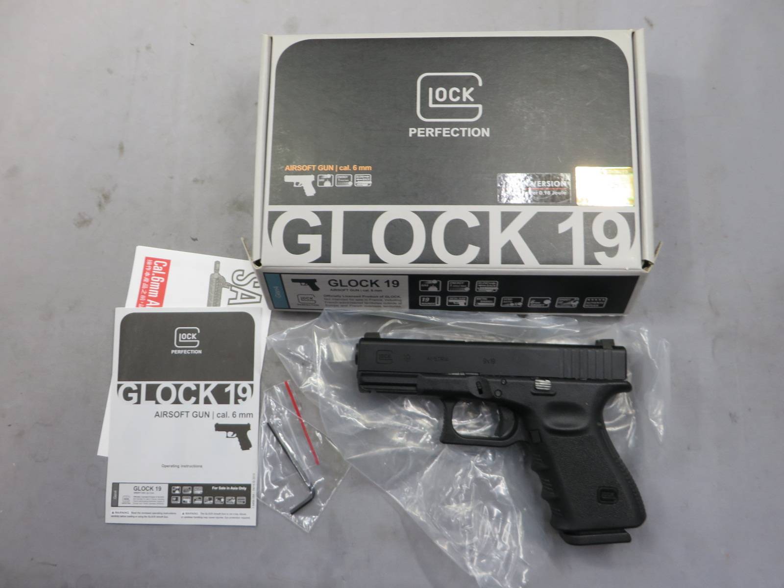 【UMAREX】グロック19 Gen.4 メタルスライド G19・Glock19