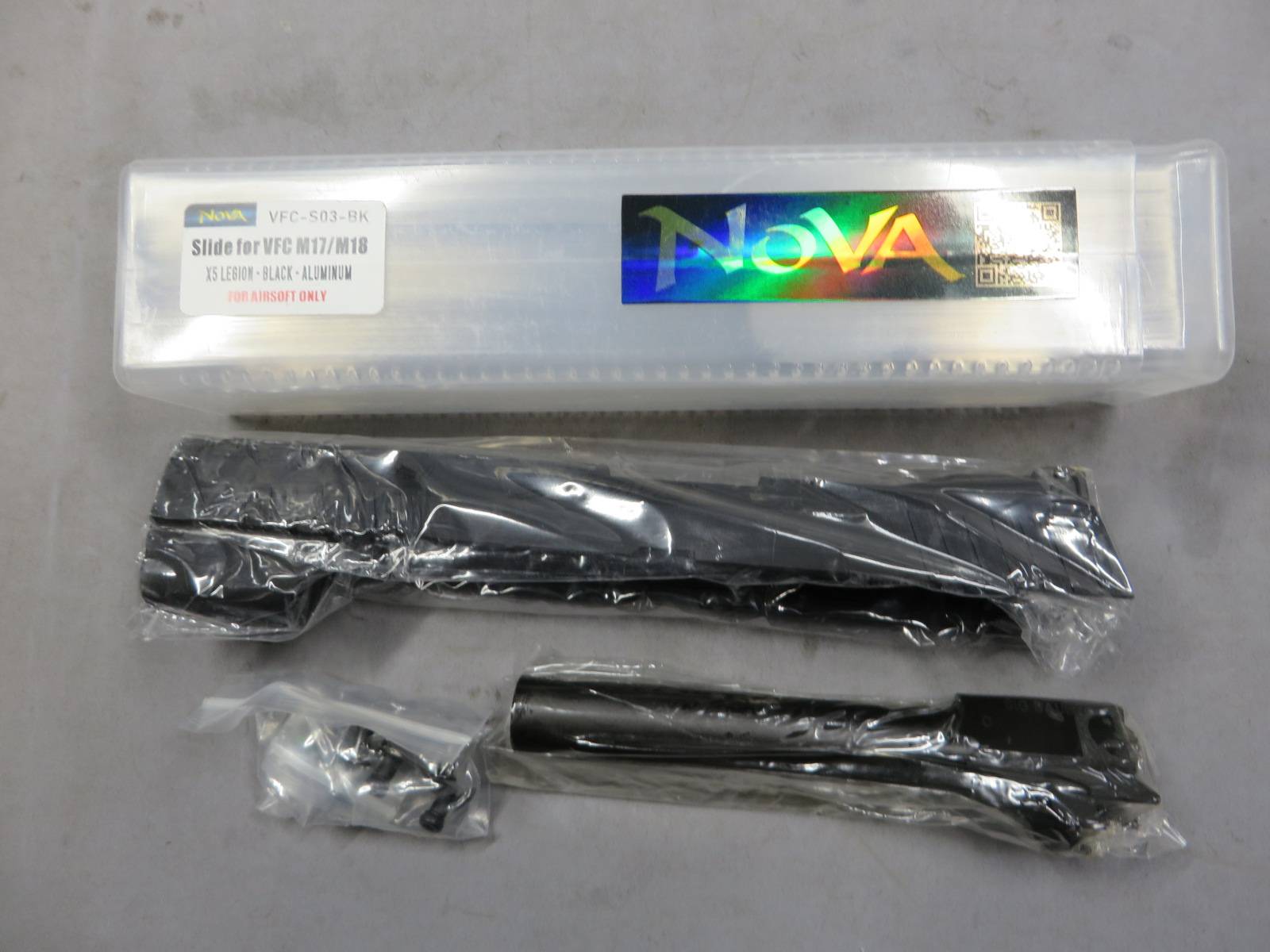 【NOVA】X5 LEGION ブラック アルミニウム（VFC M17/M18対応）VFC-S03-BK