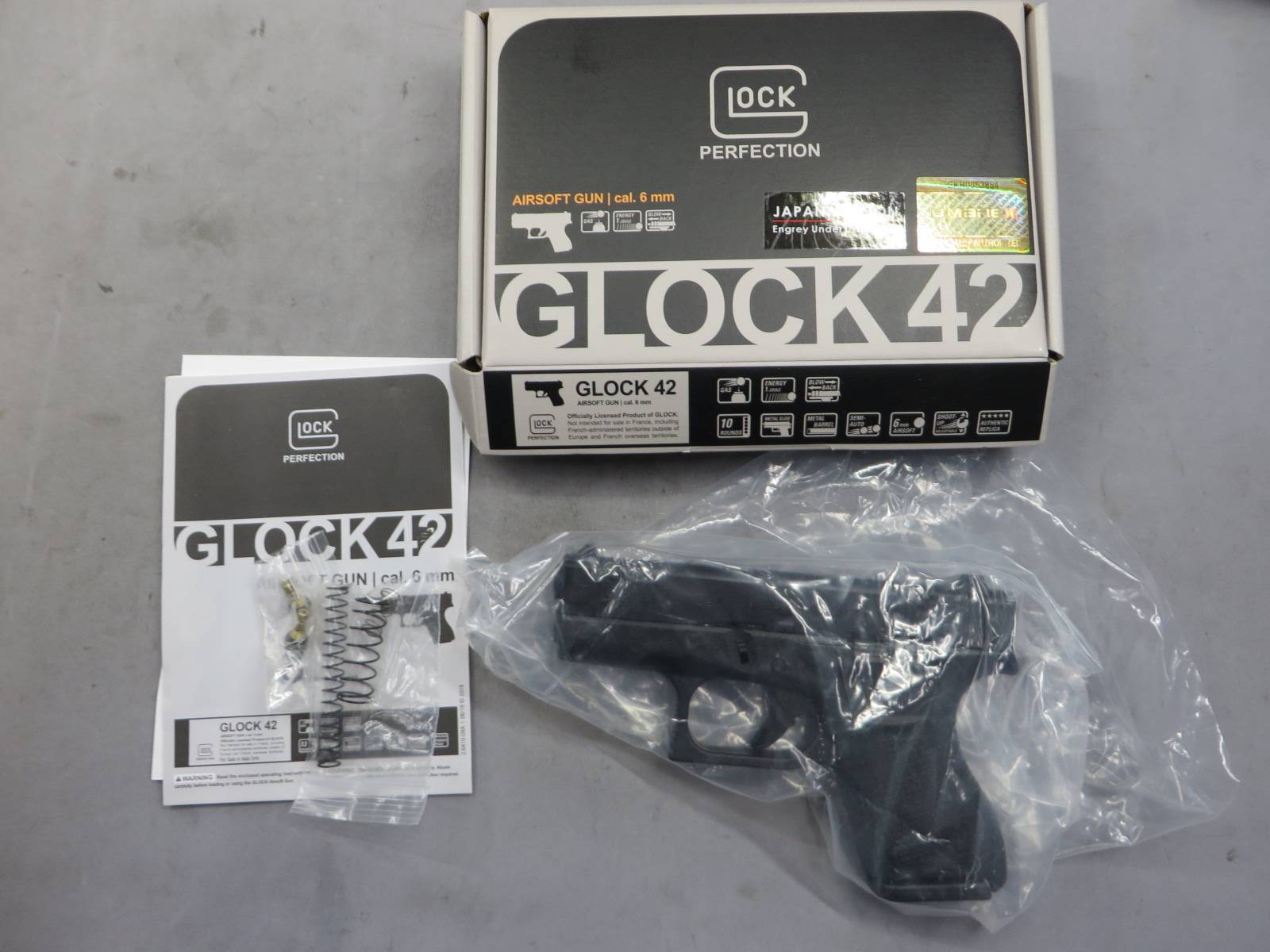 【UMAREX】グロック42 メタルスライド　G42 Glock42