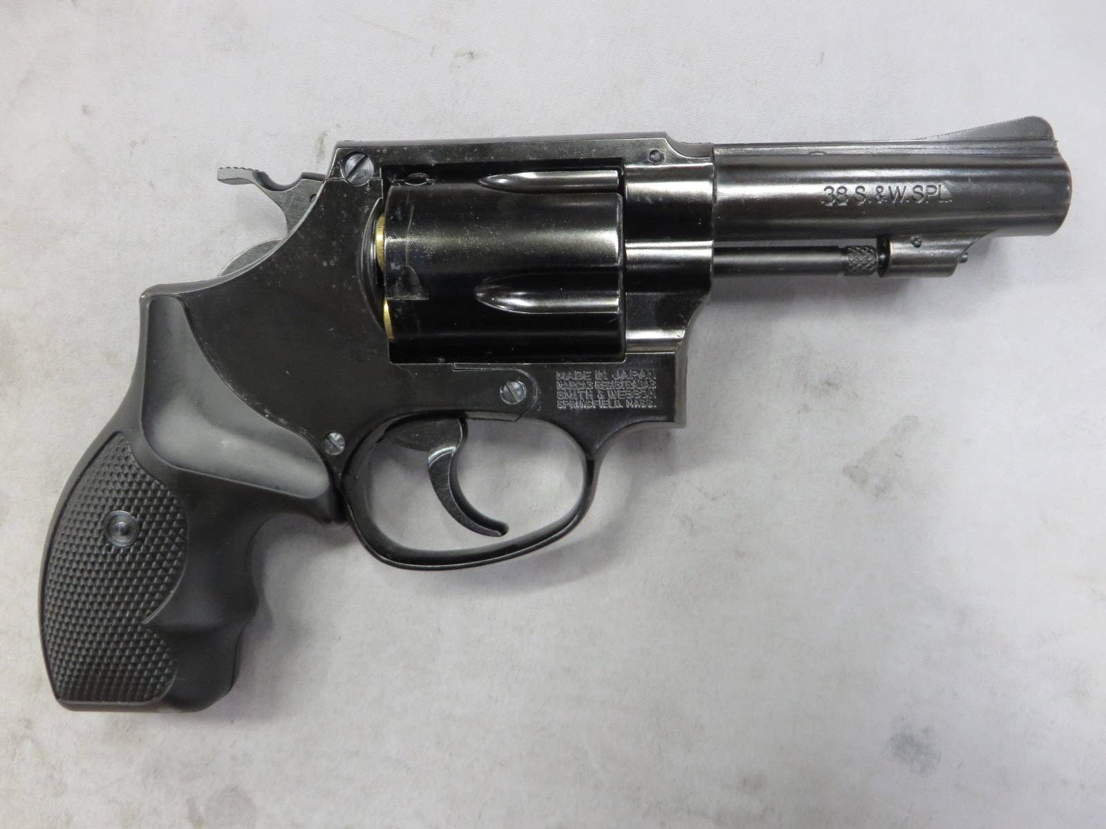 【マルシン】S&W M36 チーフスペシャル 3in ディープブラック ABS  6ｍｍBB Xカート