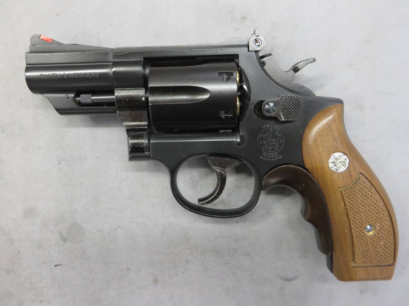 【タナカ】S&W M19 コンバットマグナム 2.5in +Weight 木製グリップ