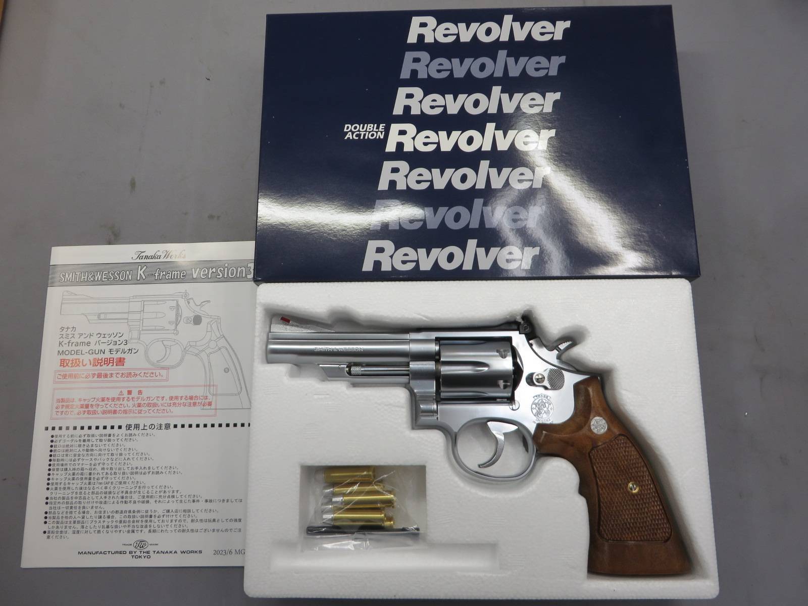 【タナカ】S&W M66 コンバットマグナム 4in Ver.3   モデルガン