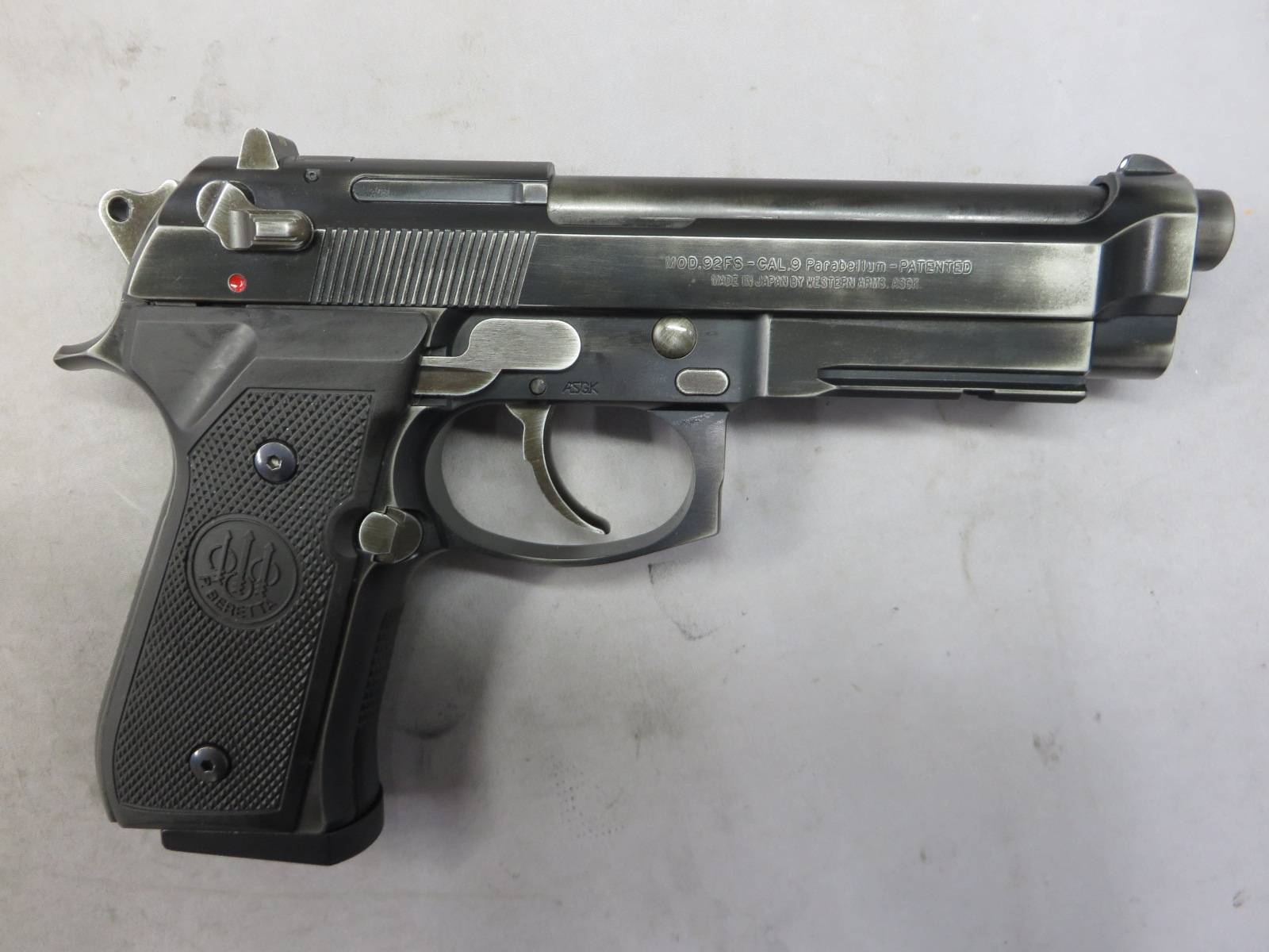 【ウエスタンアームズ】ベレッタ M9A1 バトルダメージ