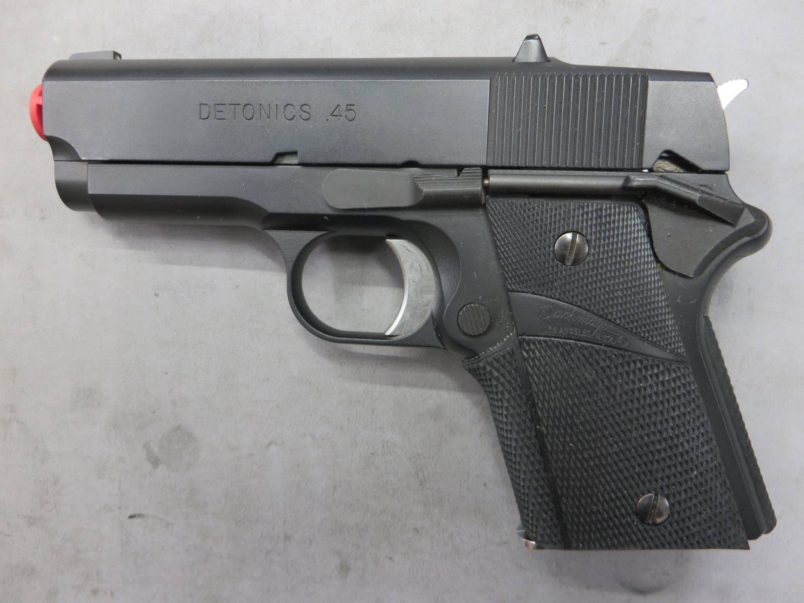 【東京マルイ】デトニクス.45 コンバットマスター ブラック・パックマイヤーグリップ