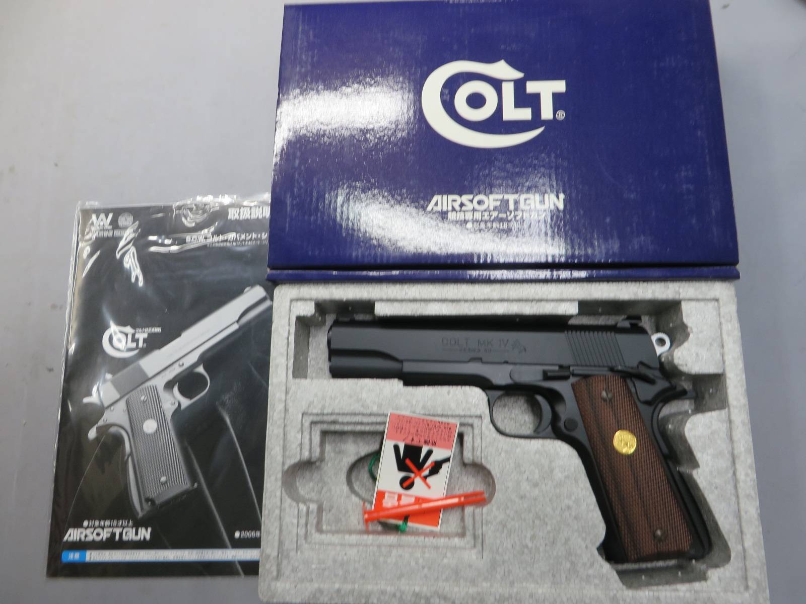 【ウエスタンアームズ】コルト ガバメントMK4シリーズ80 CQB ブラック