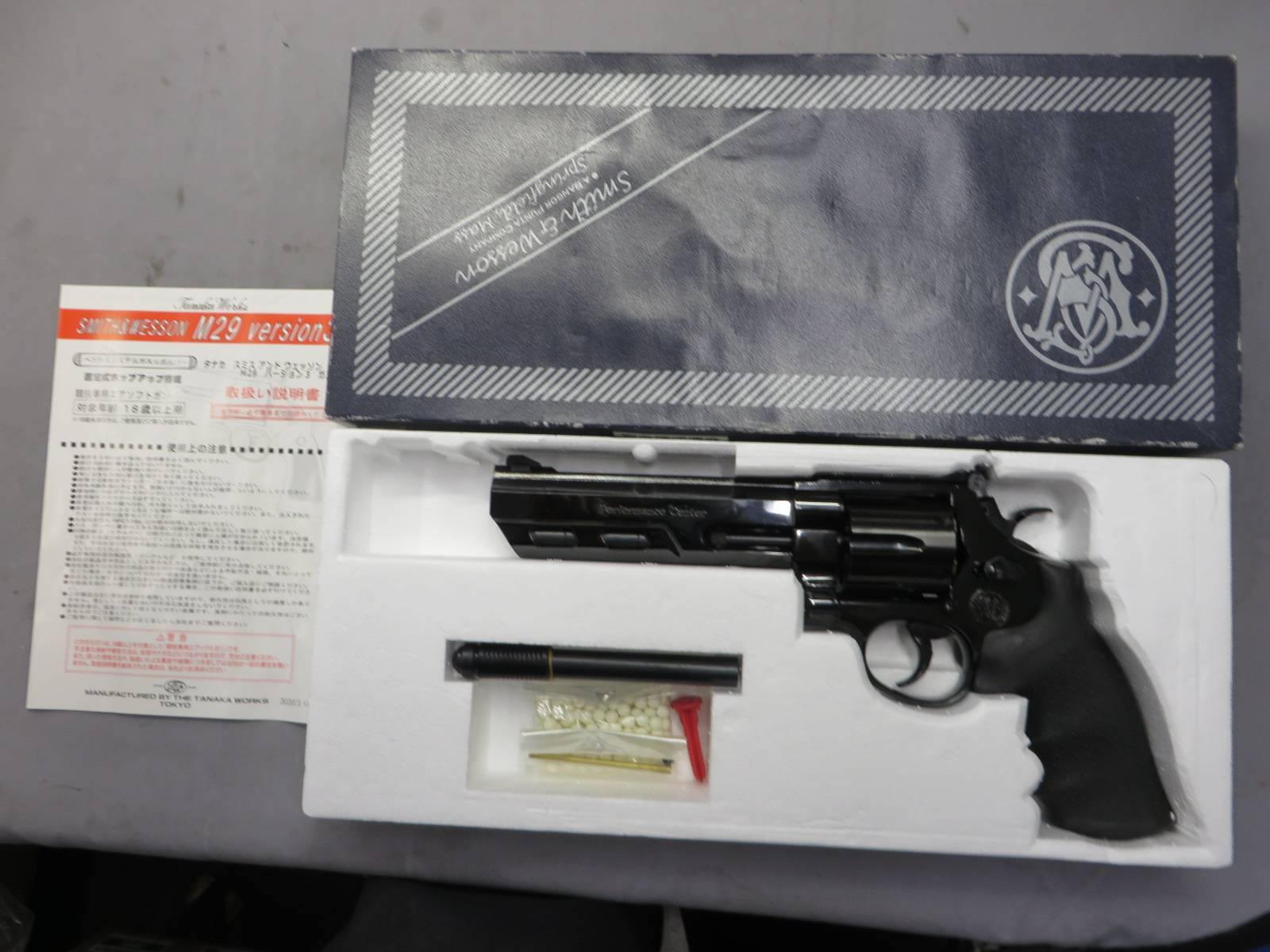 【タナカ】S&W M29 PC ターゲットハンター Ver.3 スチールフィニッシュ