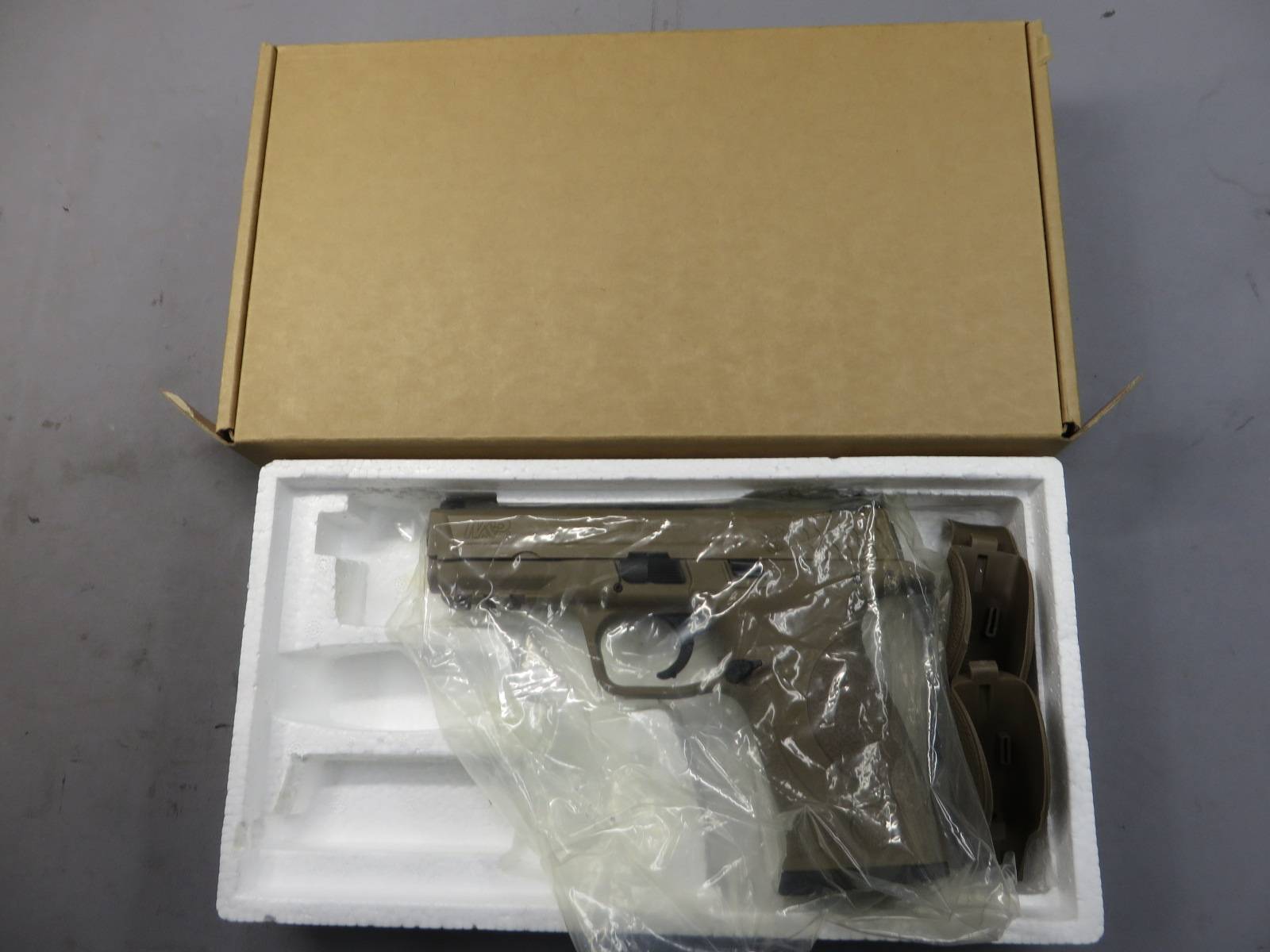 【WE】M&P フルサイズ TAN・刻印有 メタルスライド