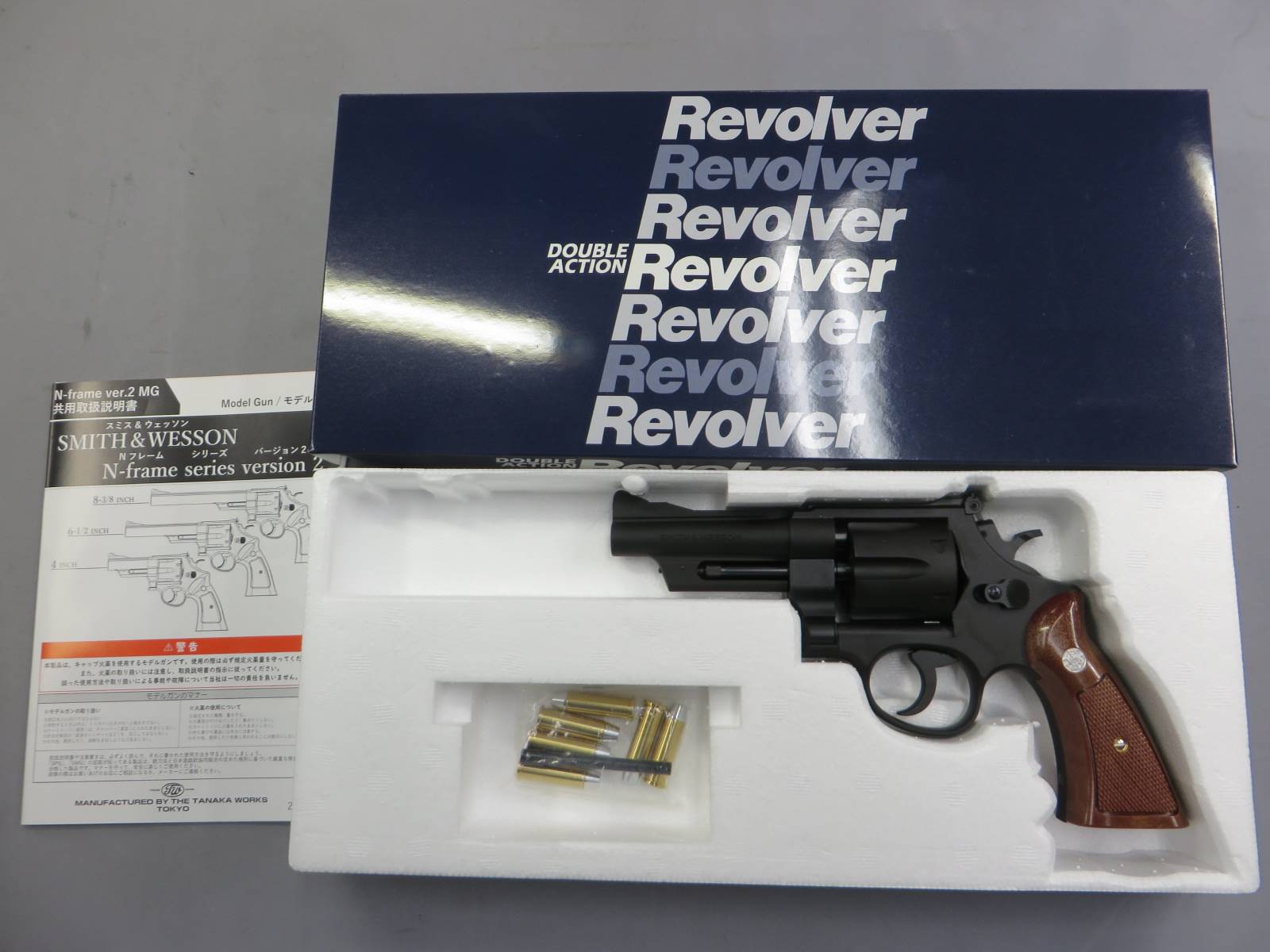 【タナカ】S&W M28 ハイウェイパトロールマン 4in HW  モデルガン