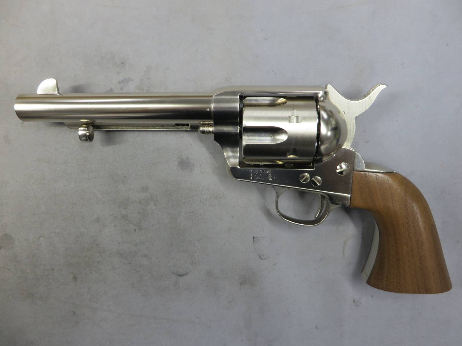 【タナカ】コルトSAR 1st Gen 5・1/2in レンジャー ニッケルフィニッシュ