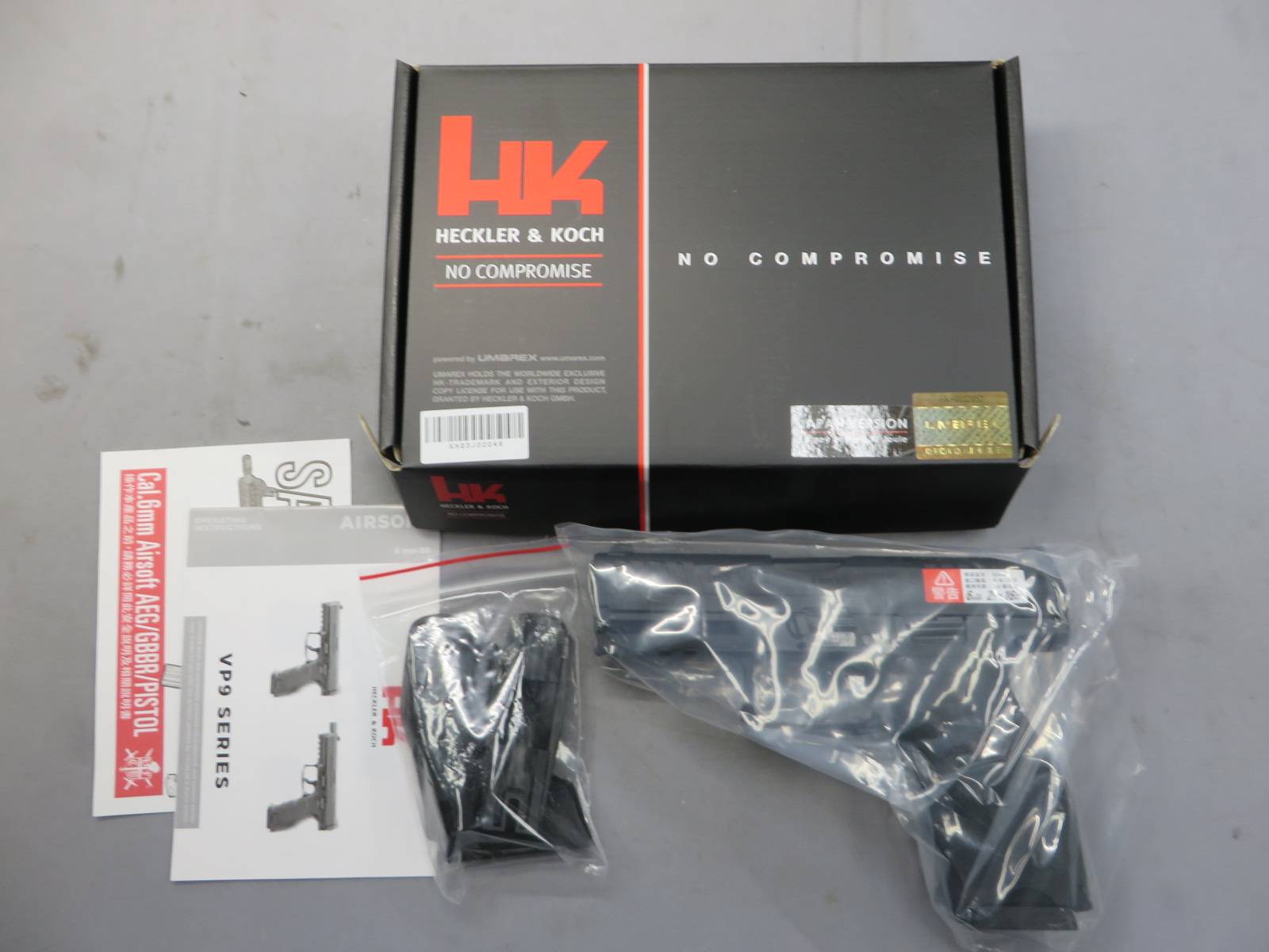 【UMAREX】H&K VP9 メタルスライド