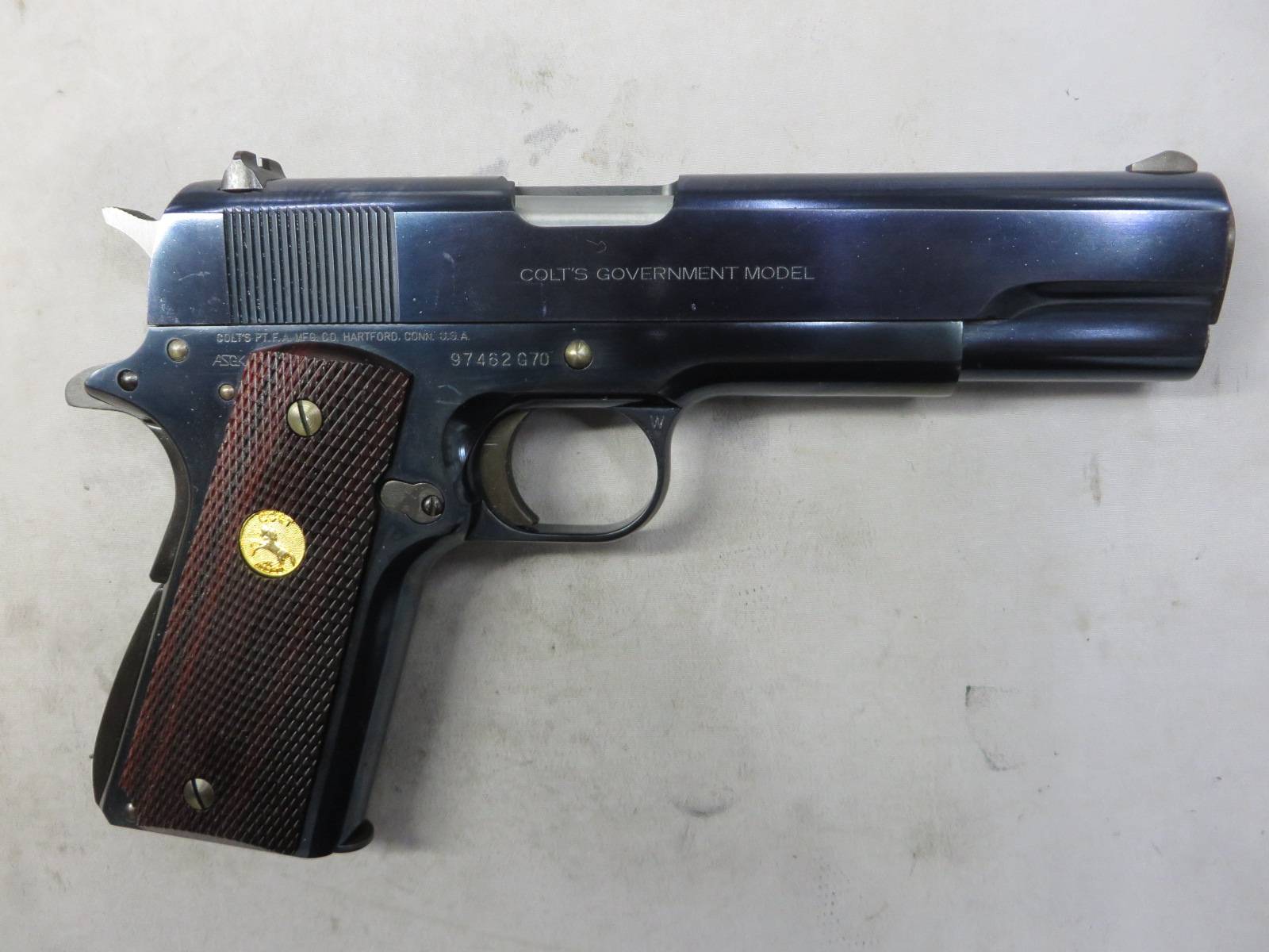 【ウエスタンアームズ】コルト MK4シリーズ70 ブルースチールカスタム
