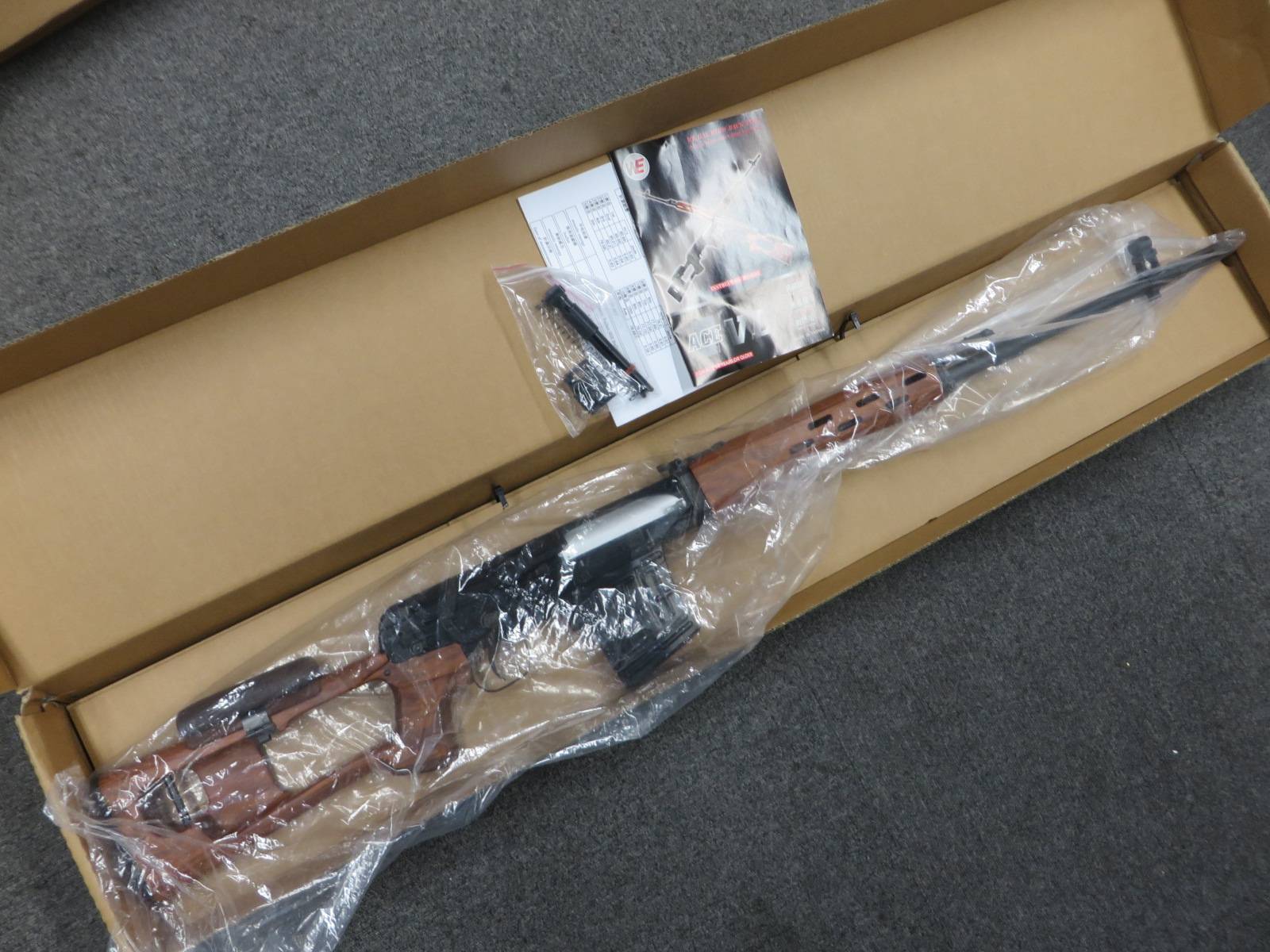 【WE】ドラグノフSVD 典蔵版・ スチールレシーバー＆木製ストック