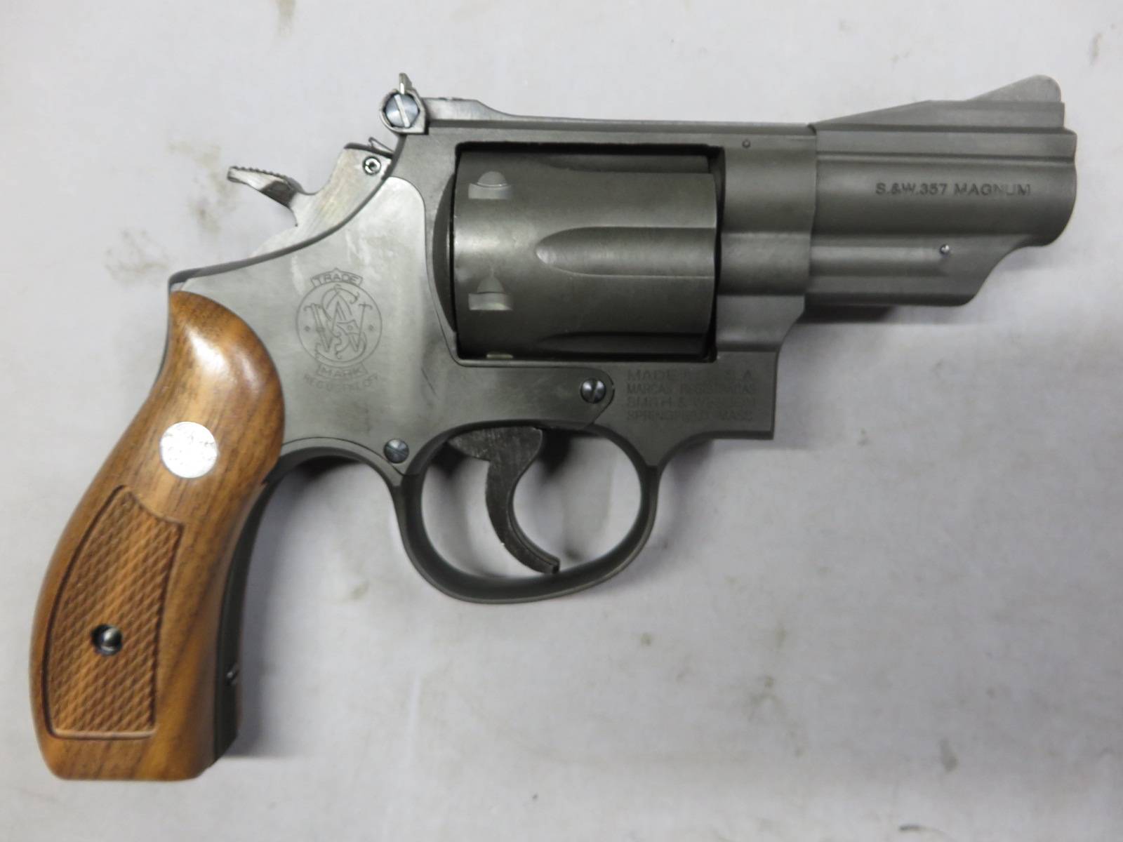 【ハートフォード】S&W M19 コンバットマグナム 2.5in HW ナチュラル仕様 モデルガン