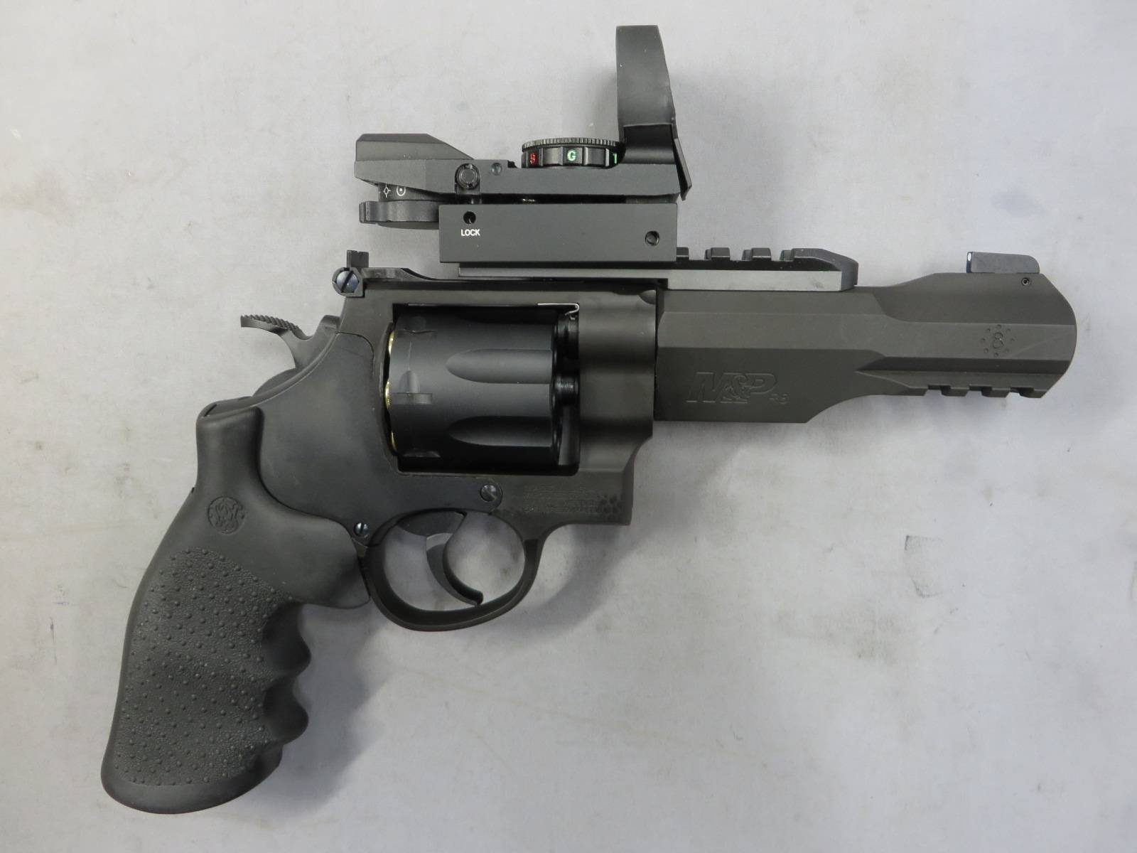【タナカ】S&W M327 M&P R8 5in HW Ver.2・ダットサイト