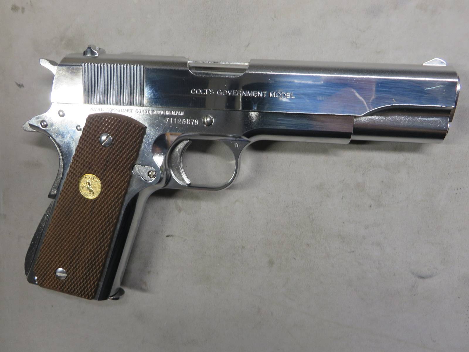 【東京マルイ】コルトガバメントMK4シリーズ70 ニッケルフィニッシュ・First インパルス 他カスタム