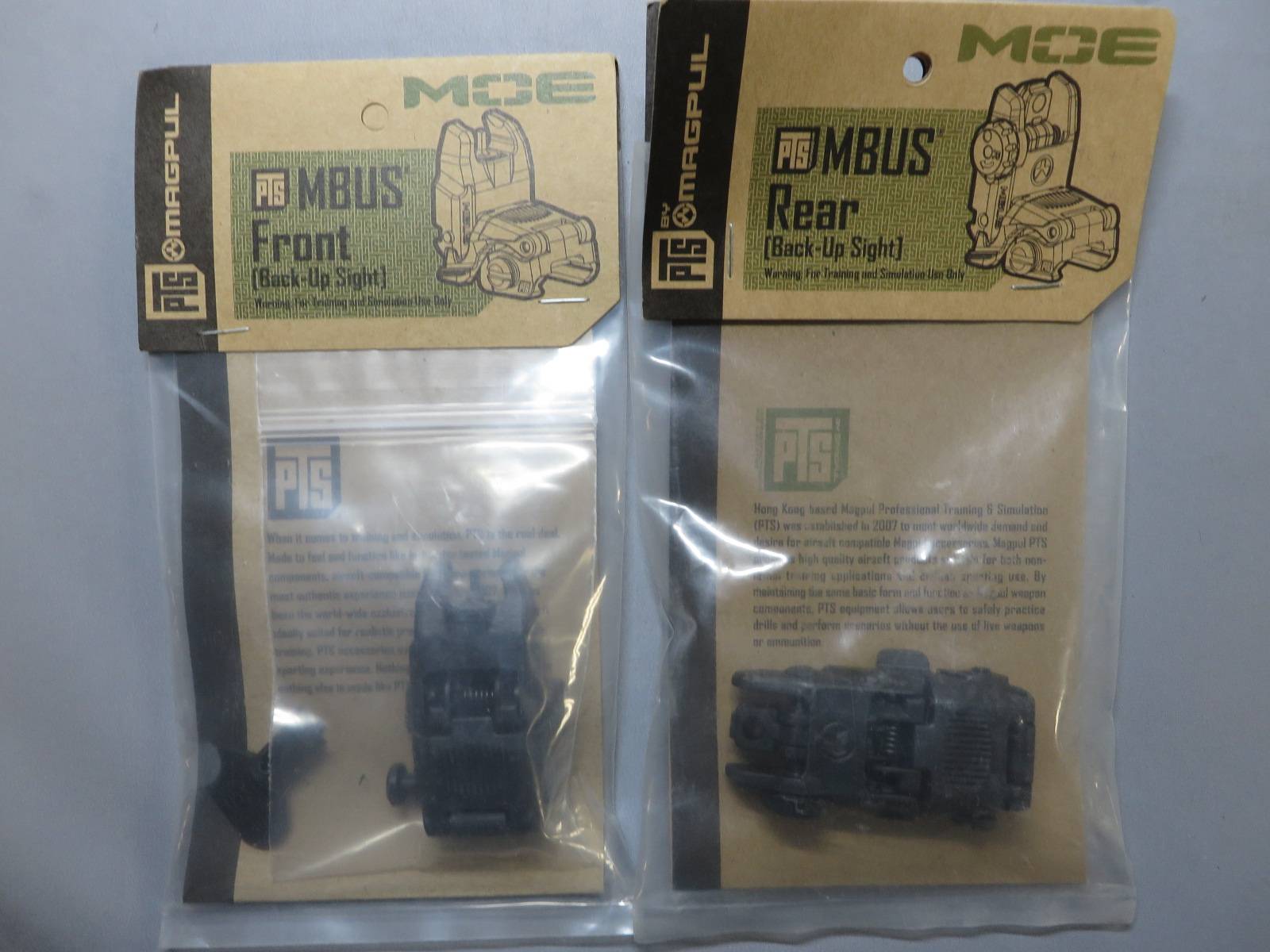 【MAGPUL PTS】MBUS2 フロント・リア サイト BK