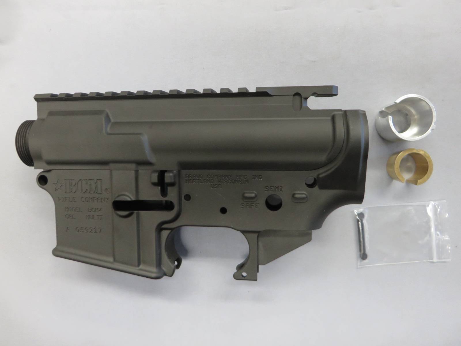 BJ Tac BCMタイプ Mk2 レシーバー 7075アルミCNC BK(東京マルイMWS専用)